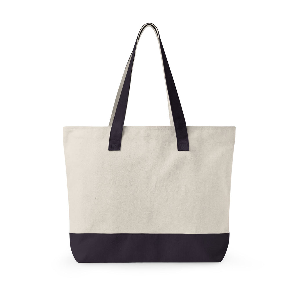 Breathwork Junkie Canvas Tote — Zippered Tote Bag