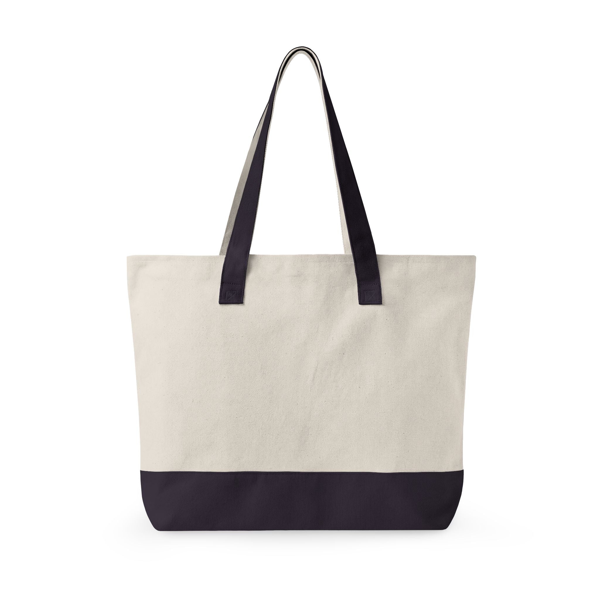 Breathwork Junkie Canvas Tote — Zippered Tote Bag