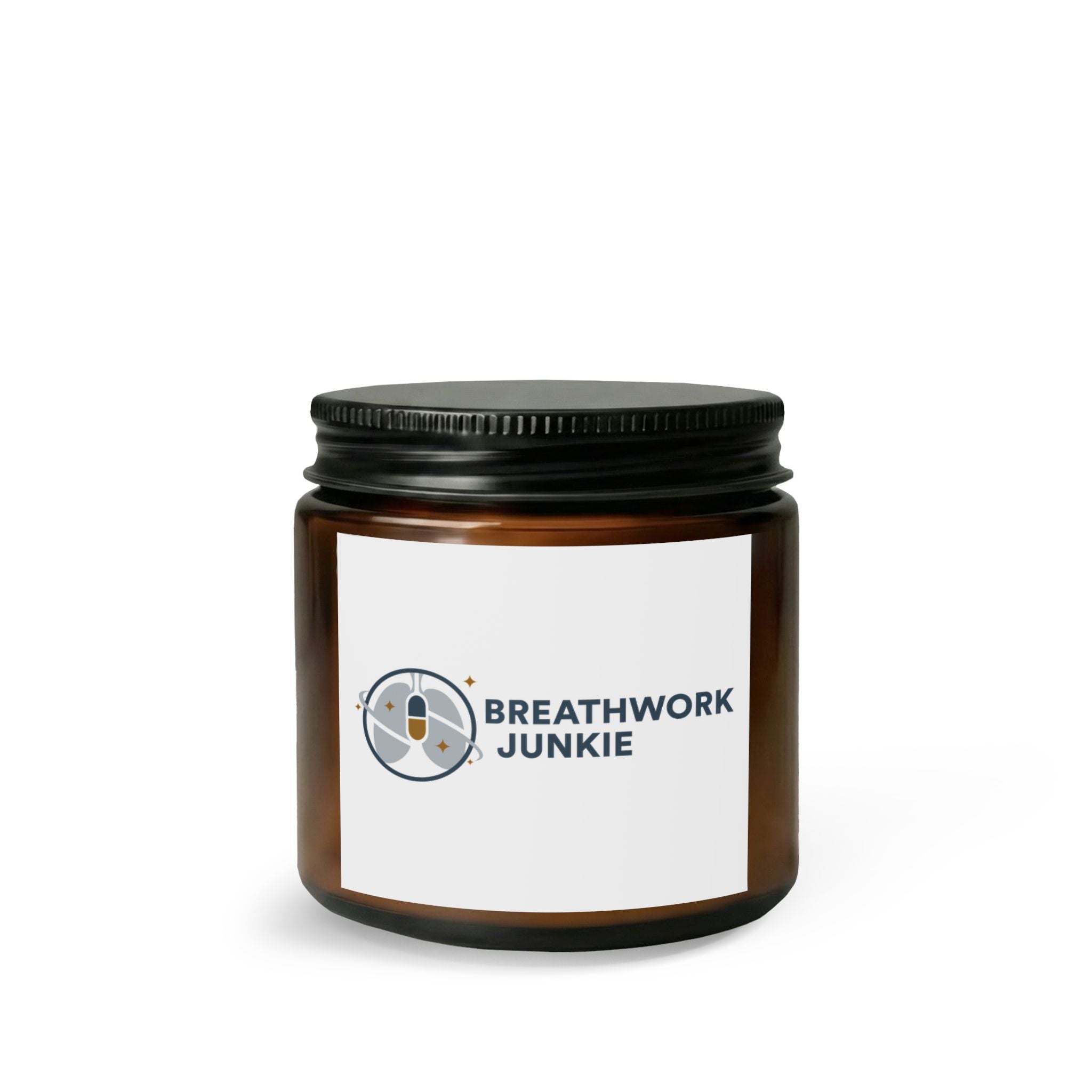 Breathwork Junkie Candle Set — Aromatherapy Soy Candle with Matches & Wick Trimmer