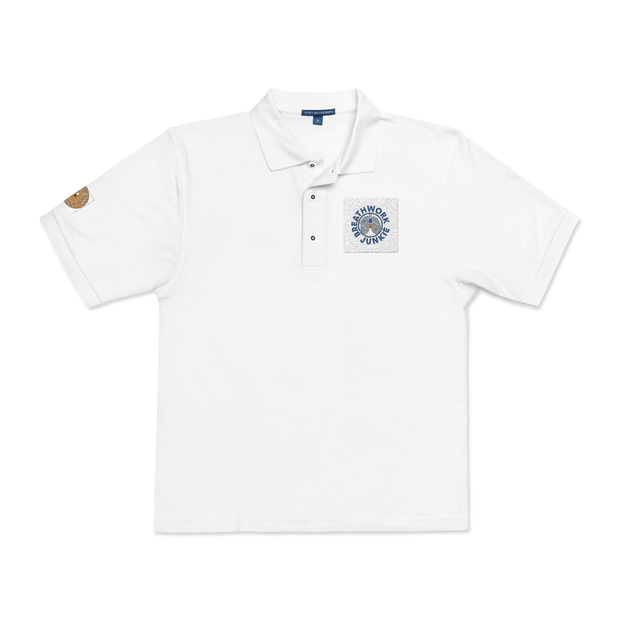 Embroidered Breathwork Logo Polo