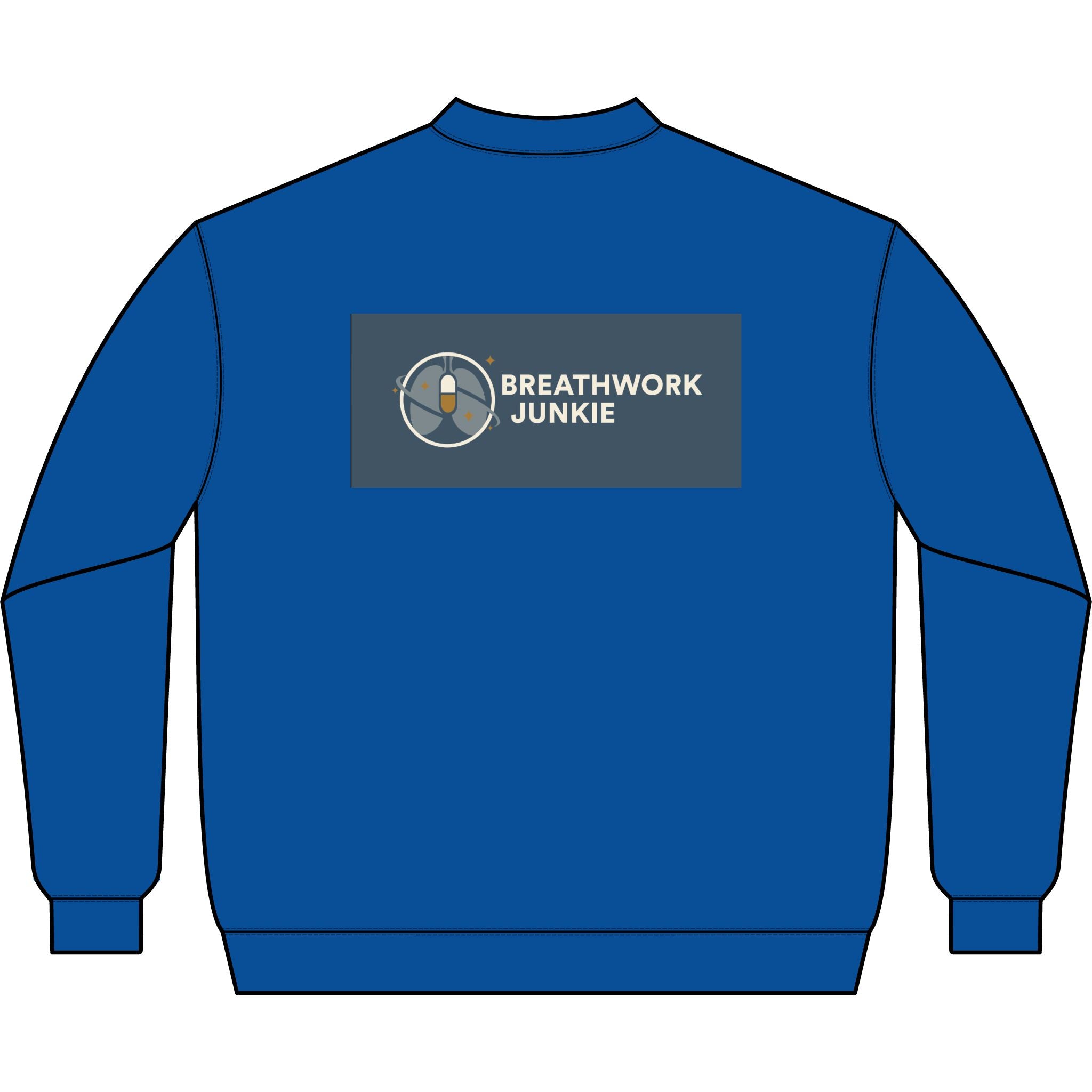 Q-Zip Sweatshirt — Breathwork Junkie Logo Crewneck