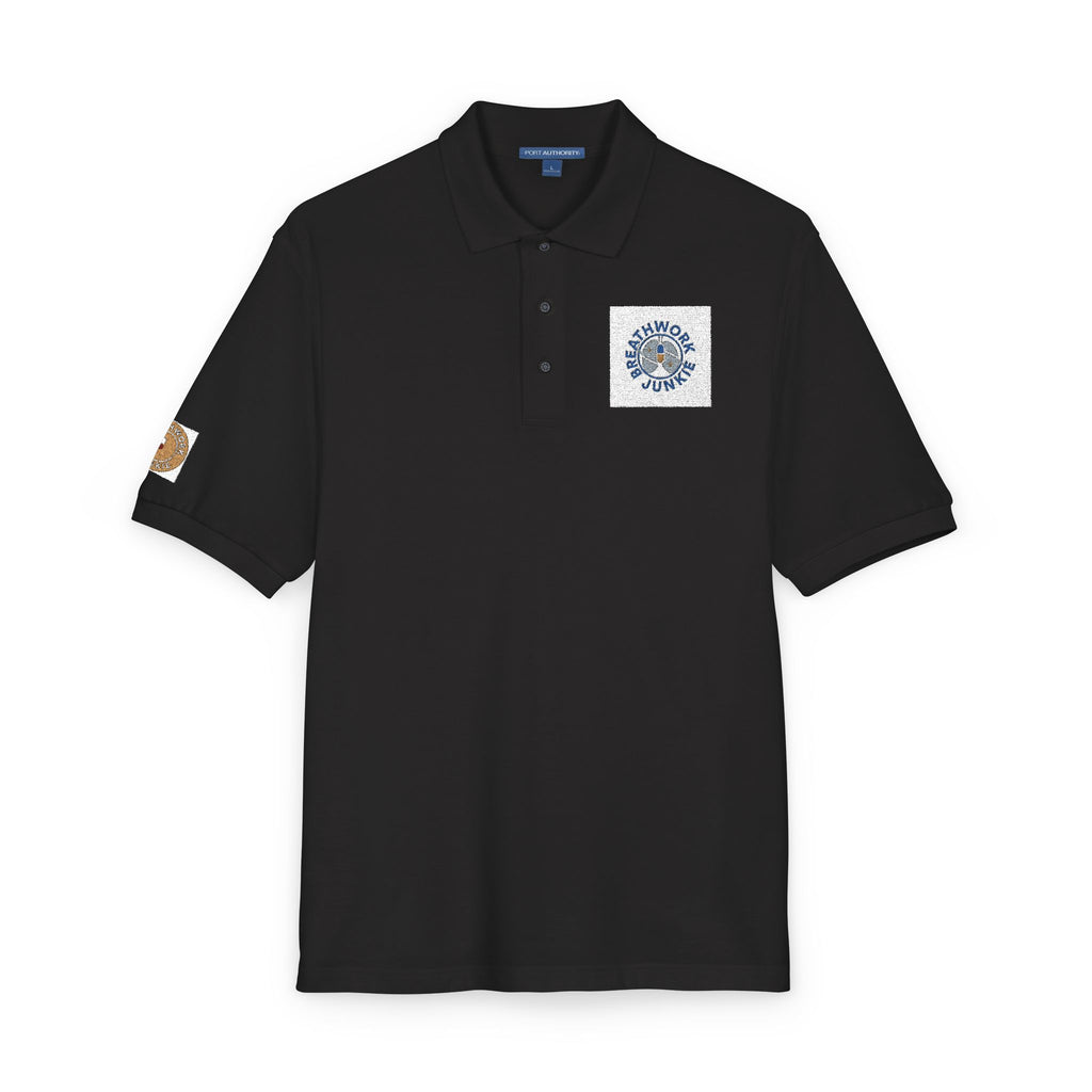 Embroidered Breathwork Logo Polo