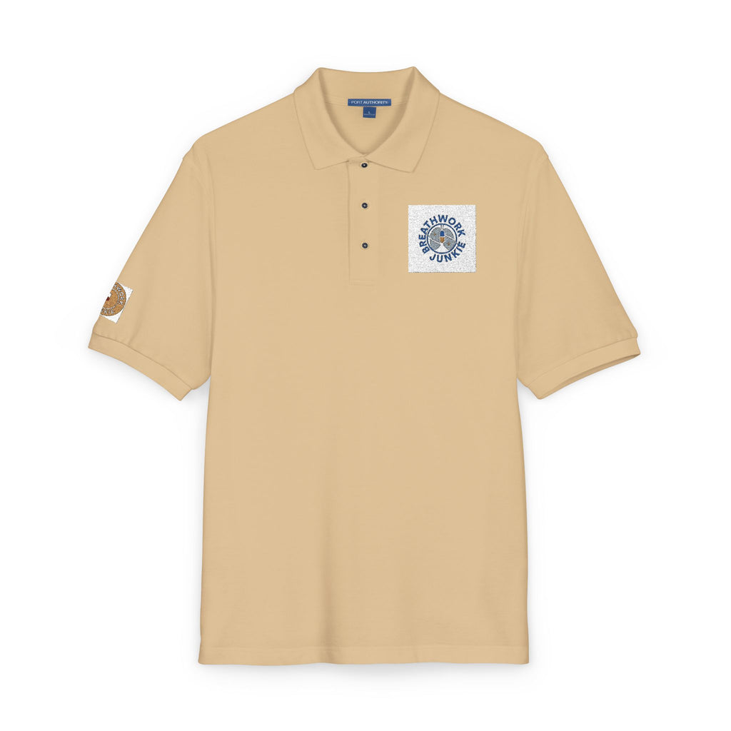 Embroidered Breathwork Logo Polo