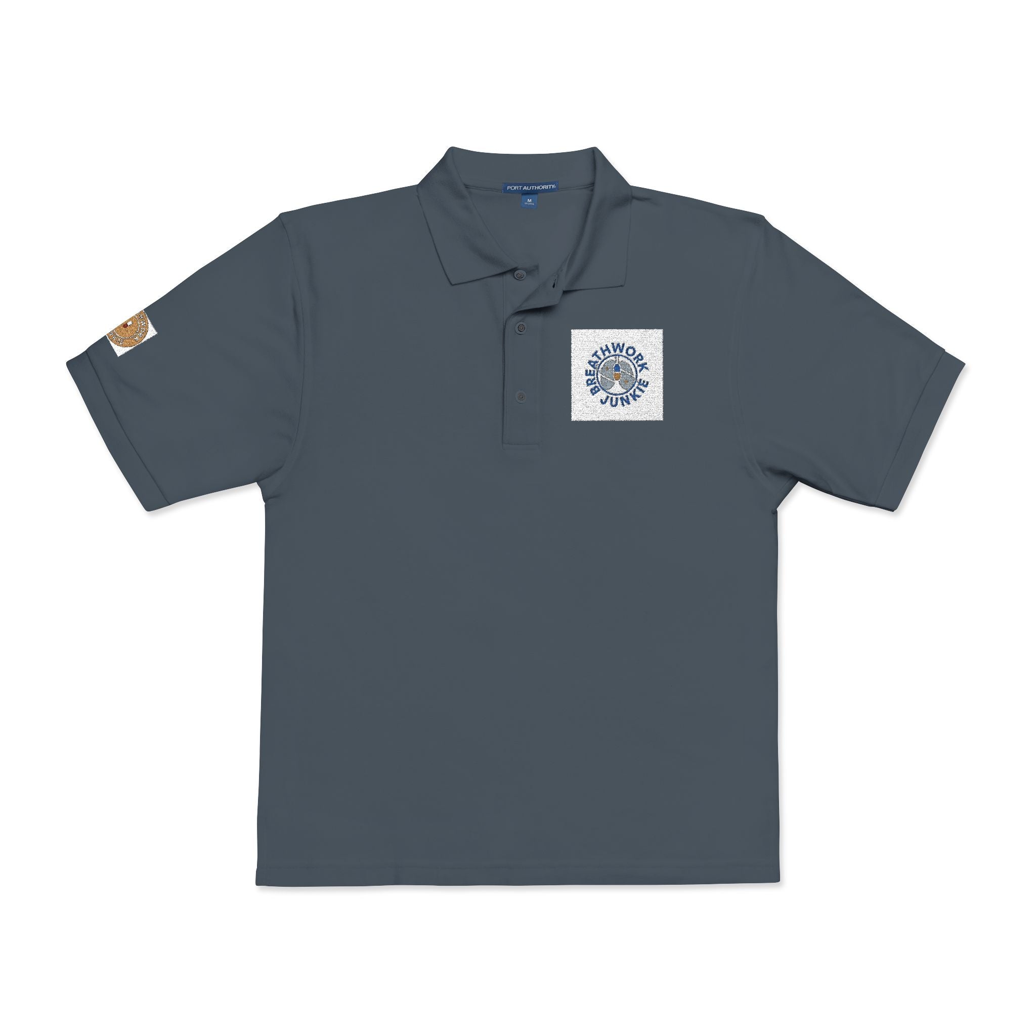 Embroidered Breathwork Logo Polo