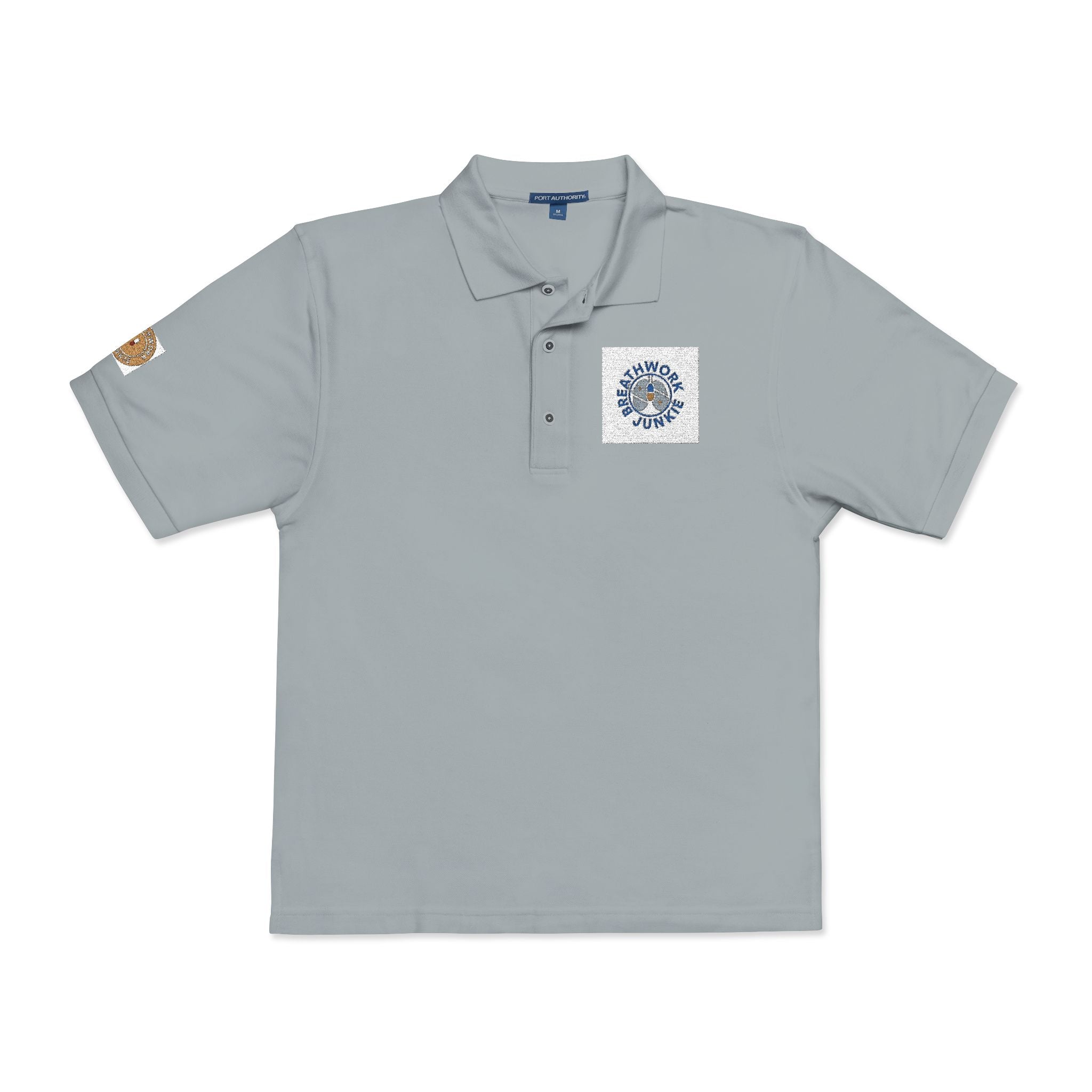 Embroidered Breathwork Logo Polo