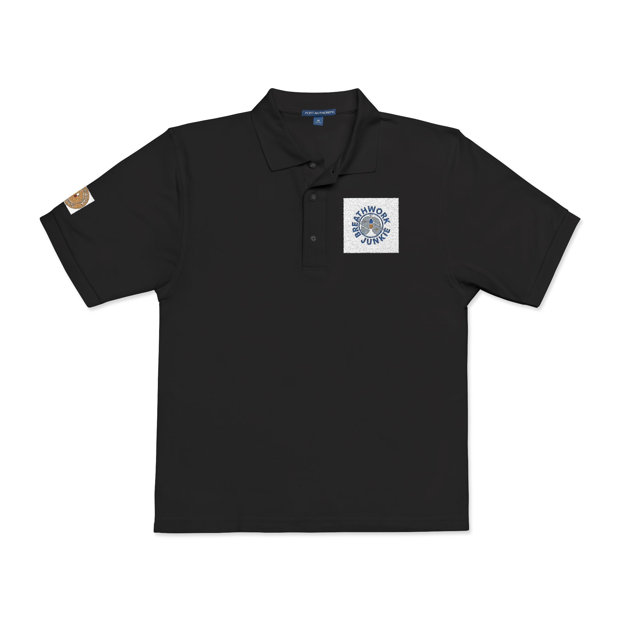 Embroidered Breathwork Logo Polo