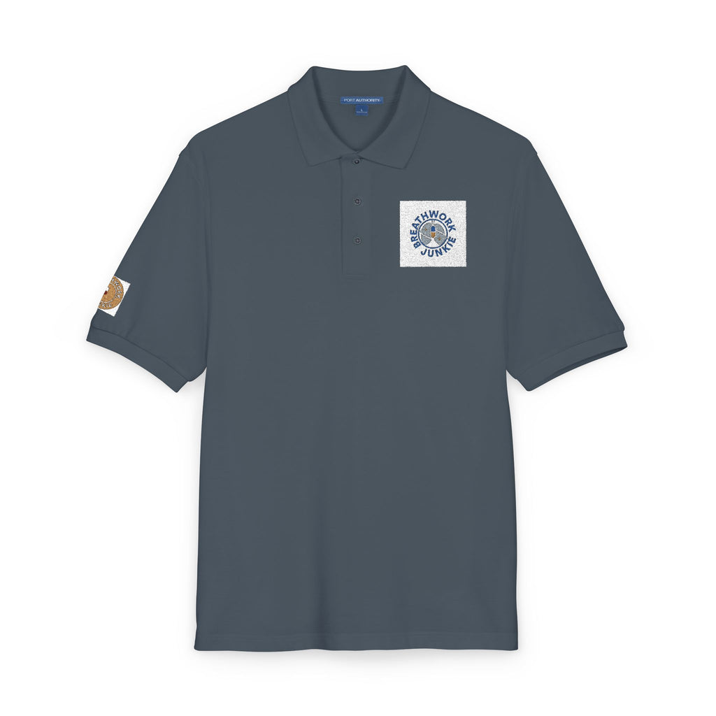 Embroidered Breathwork Logo Polo