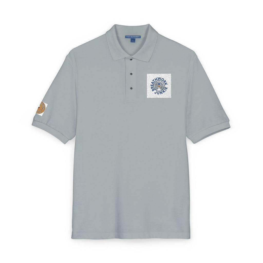 Embroidered Breathwork Logo Polo