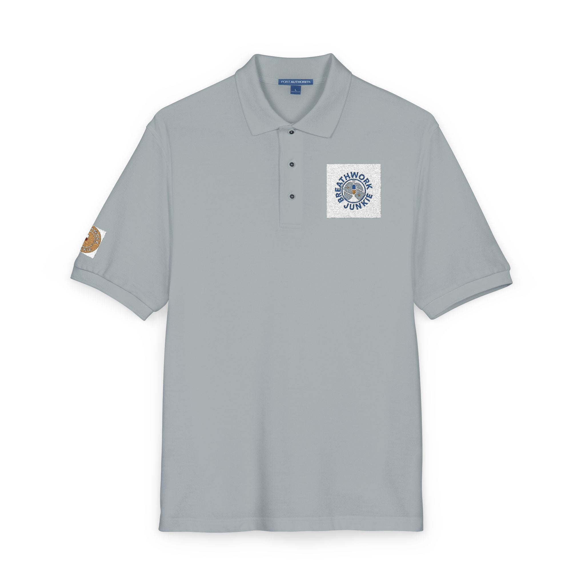 Embroidered Breathwork Logo Polo