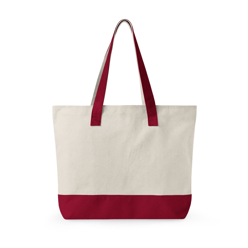 Breathwork Junkie Canvas Tote — Zippered Tote Bag