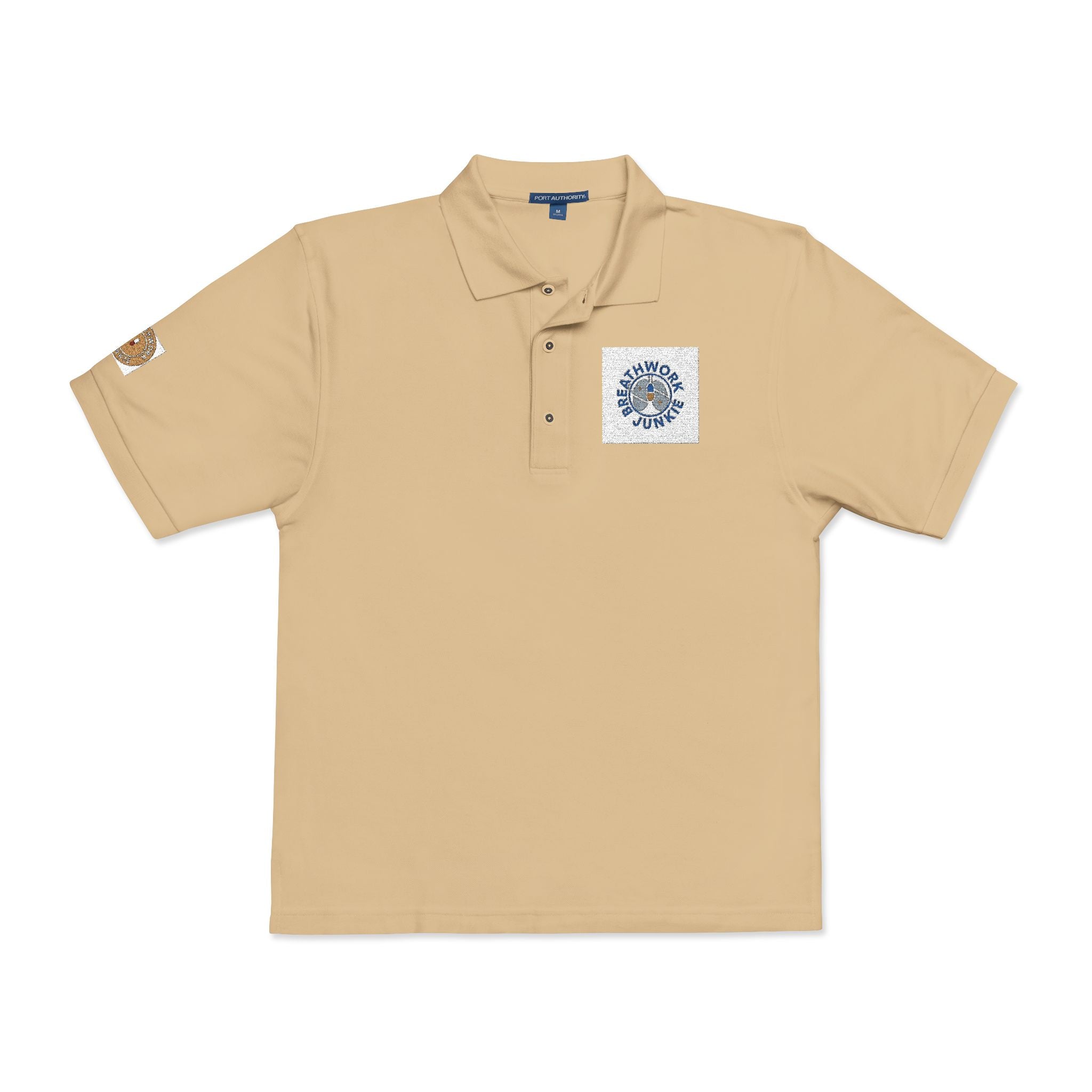 Embroidered Breathwork Logo Polo