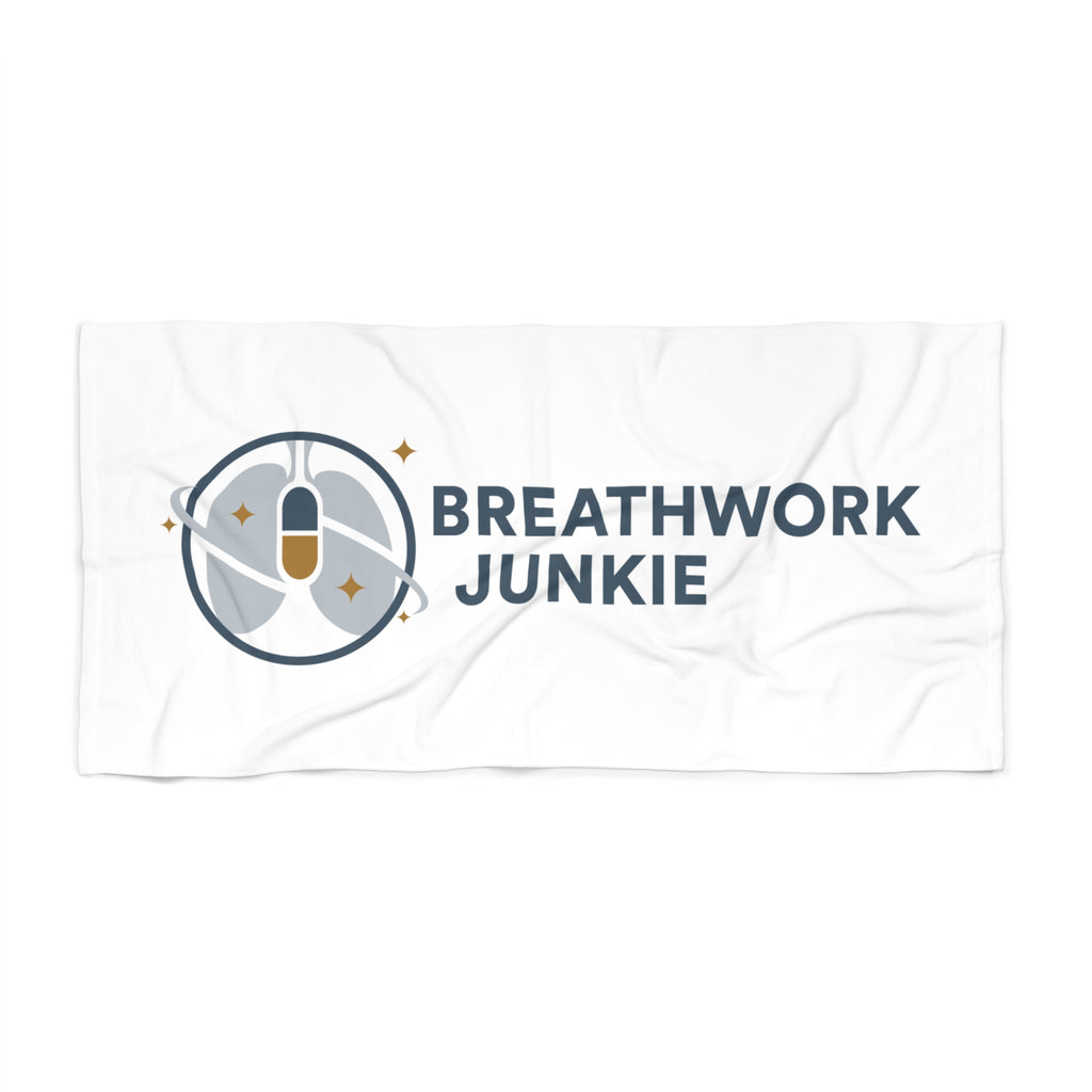 Breathwork Junkie Beach Towel