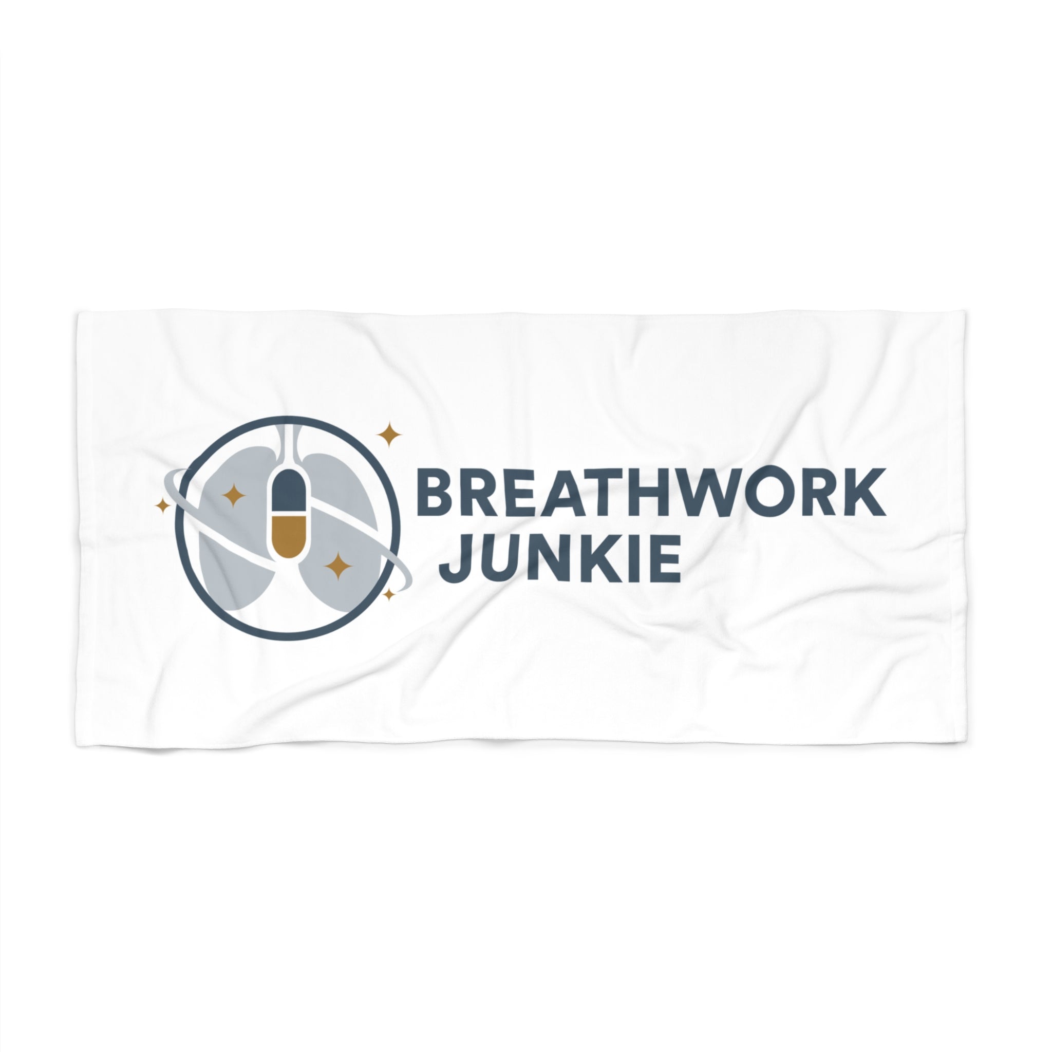 Breathwork Junkie Beach Towel