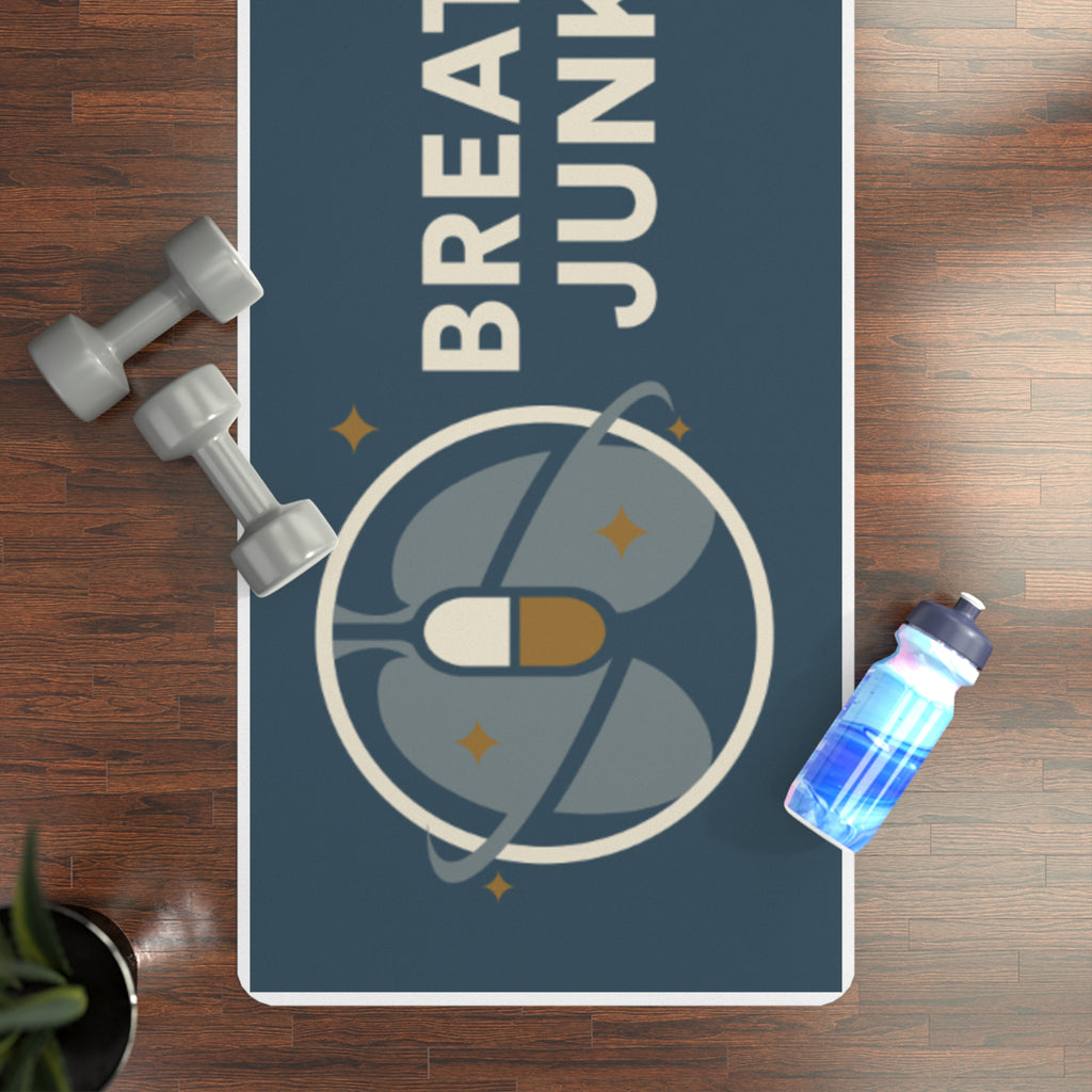 Breathwork Junkie Rubber Yoga Mat – Non-Slip Mat