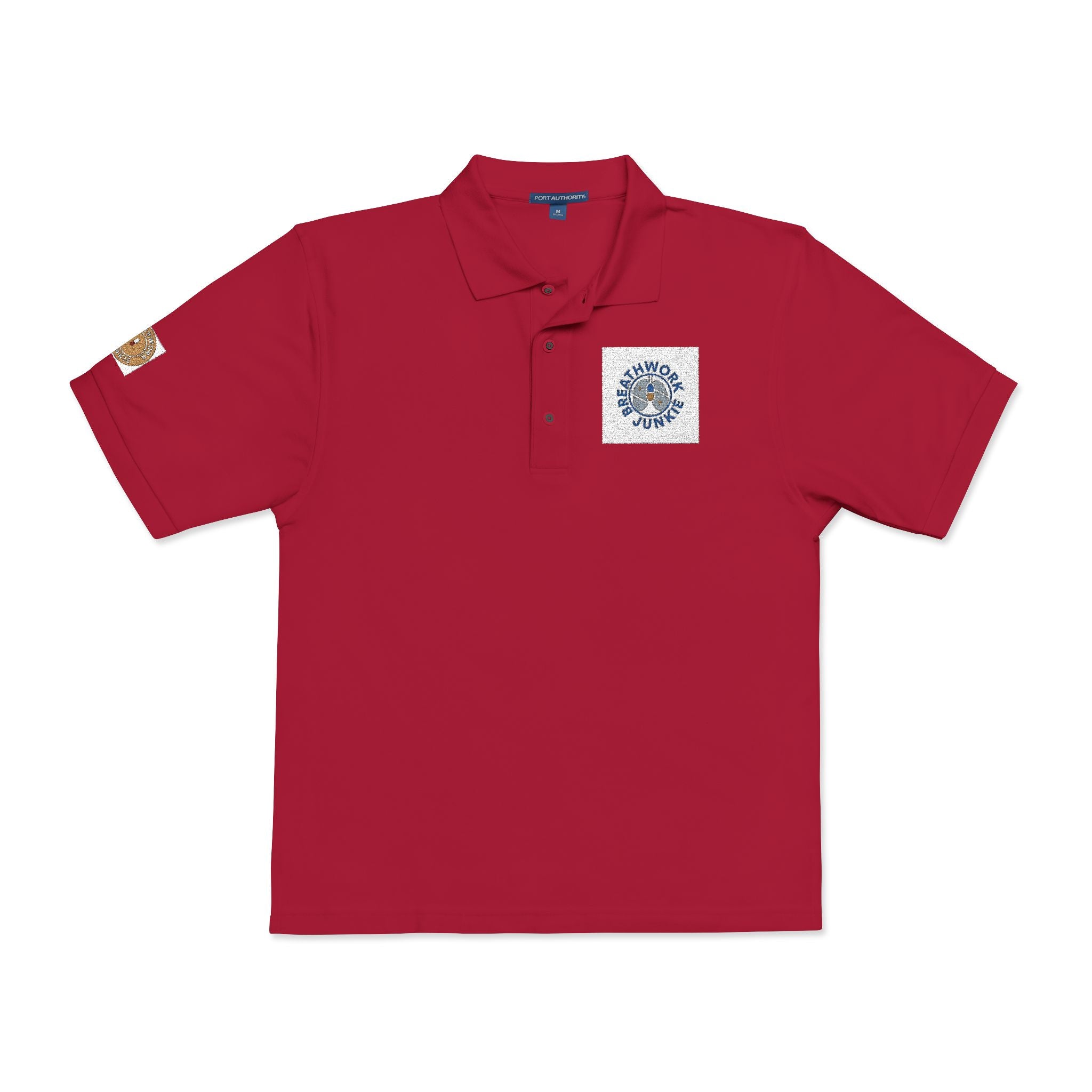 Embroidered Breathwork Logo Polo