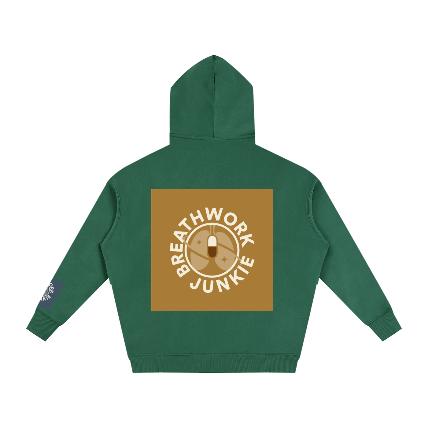 breathwork,junkie,hoodie,oversized