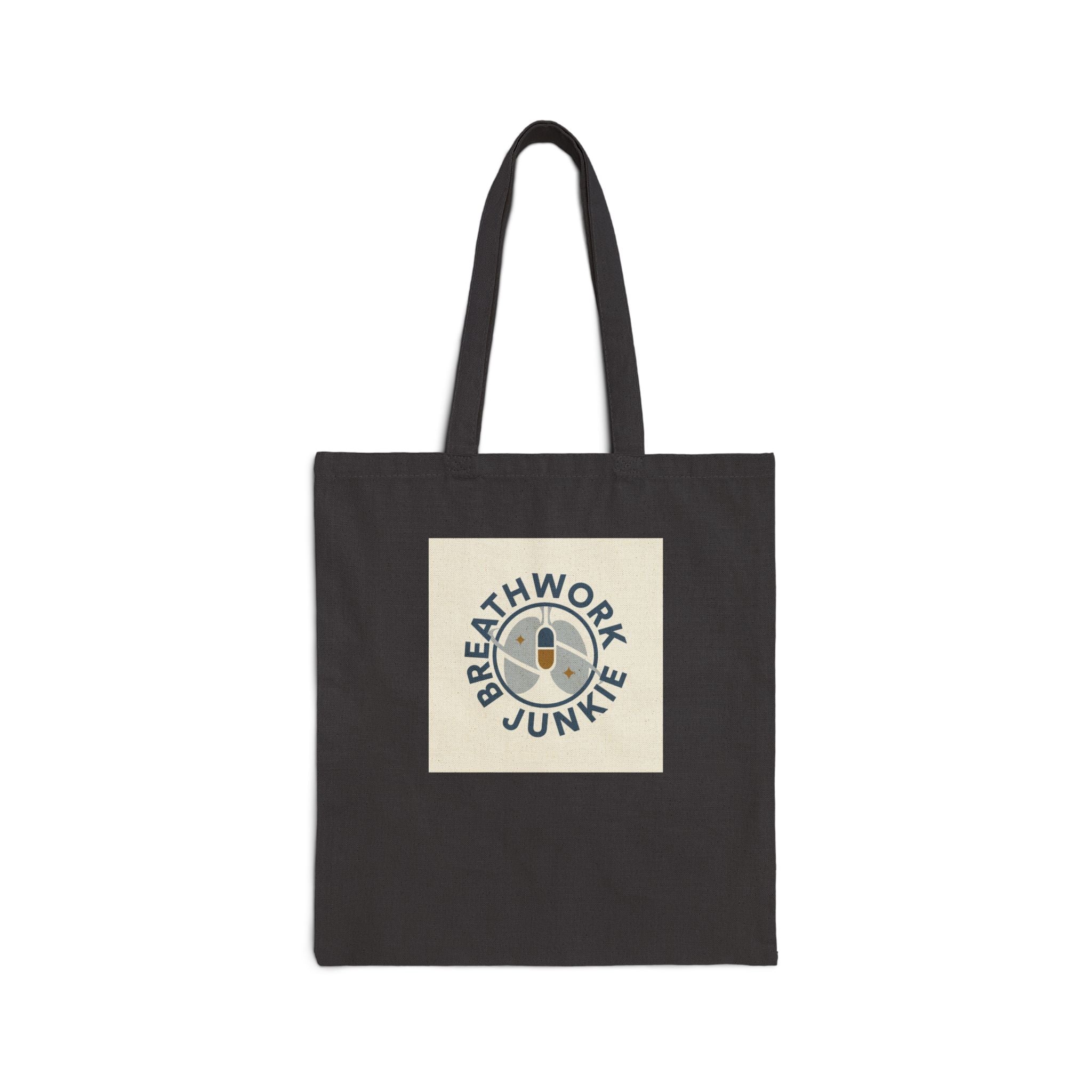 Breathwork Junkie Cotton Tote Bag