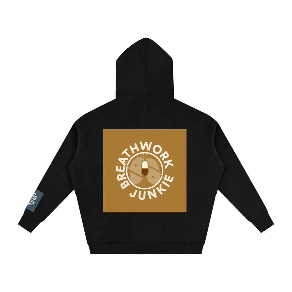 breathwork,junkie,hoodie,oversized