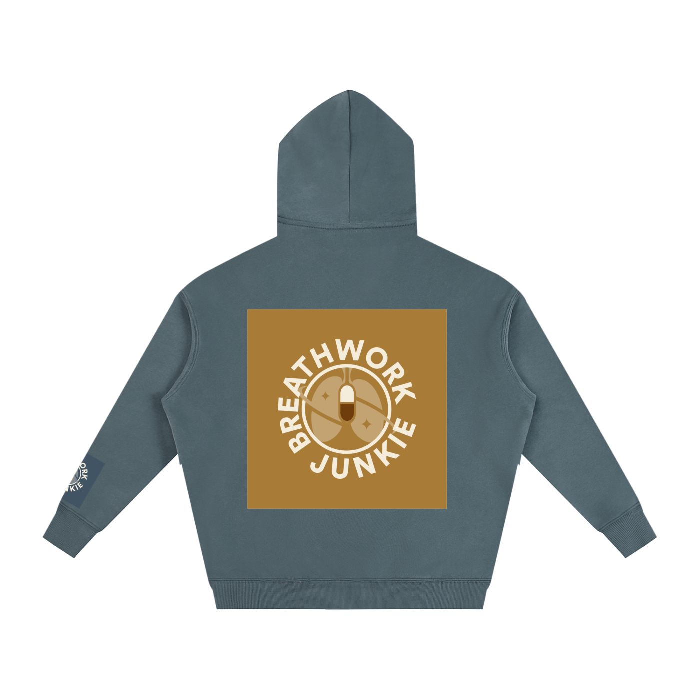 breathwork,junkie,hoodie,oversized
