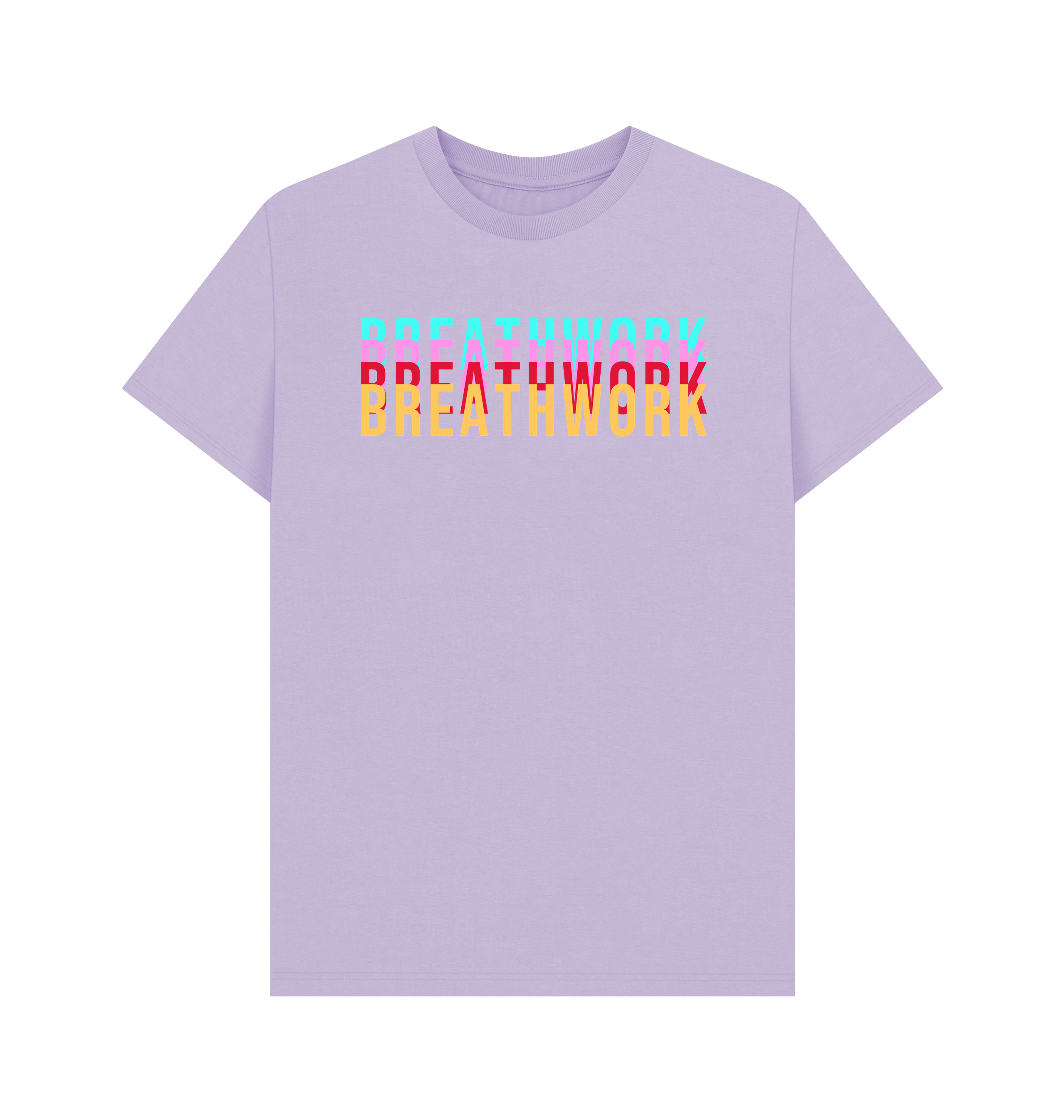 Lilac Printed T-shirt Front