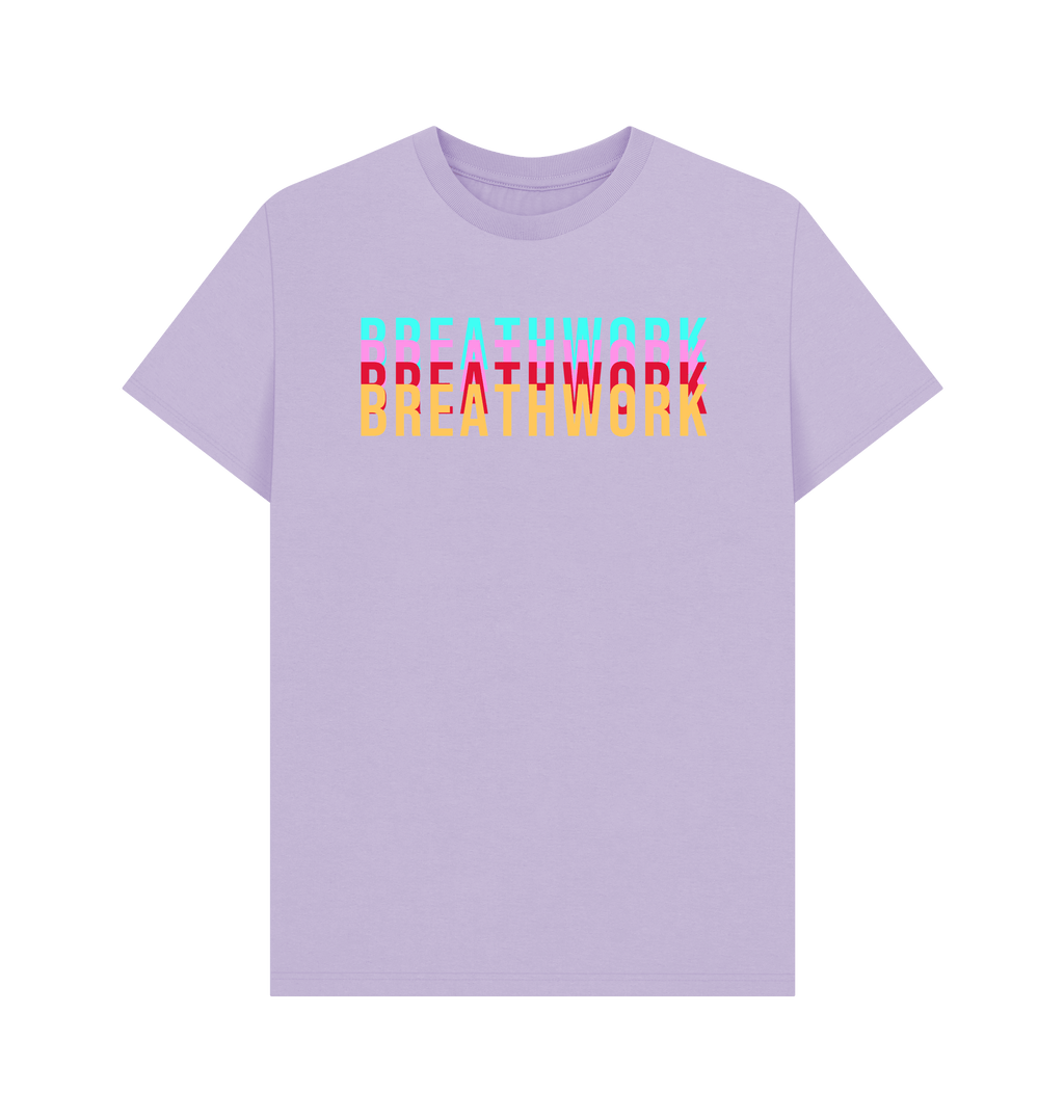 Lilac Printed T-shirt Front