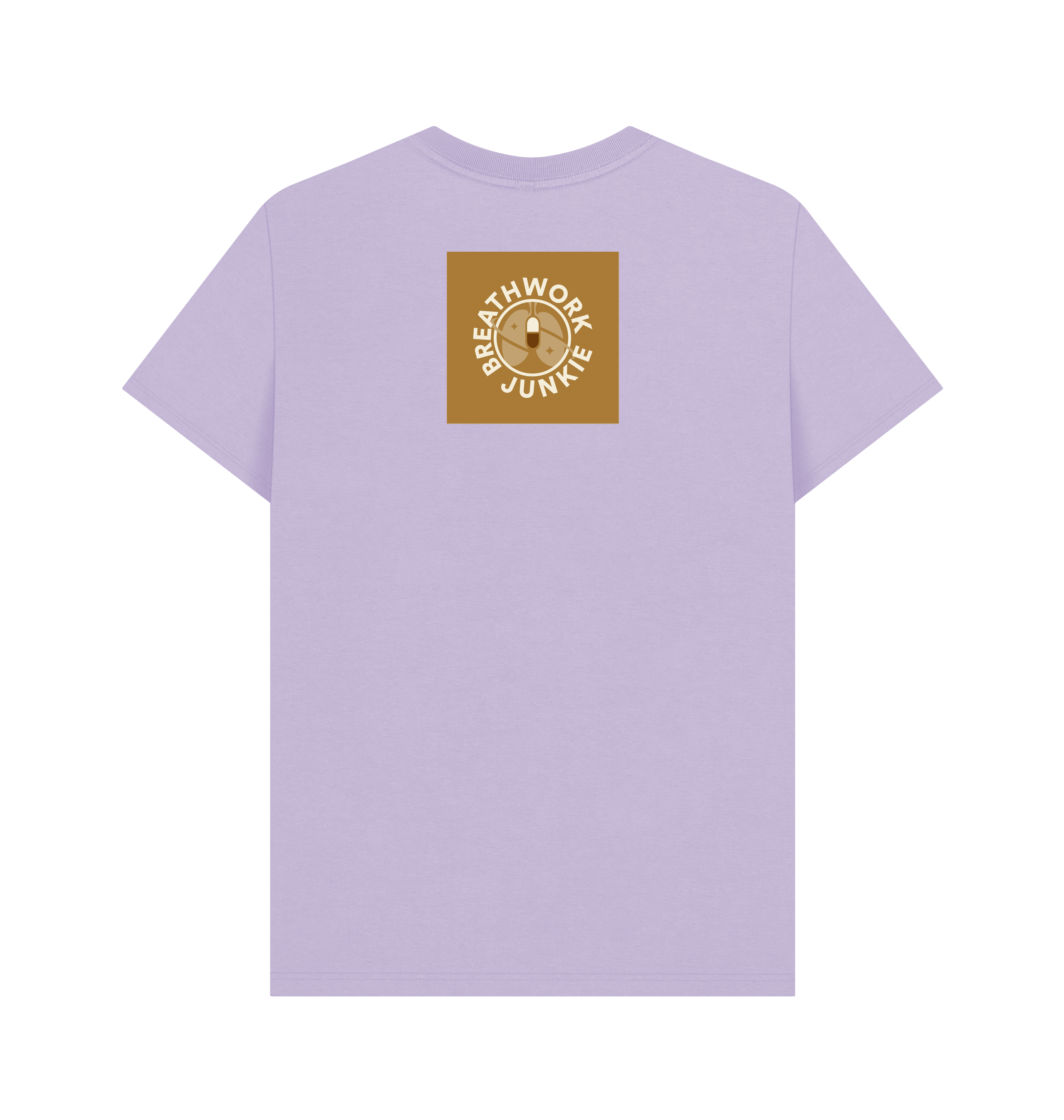 Lilac Printed T-shirt Back