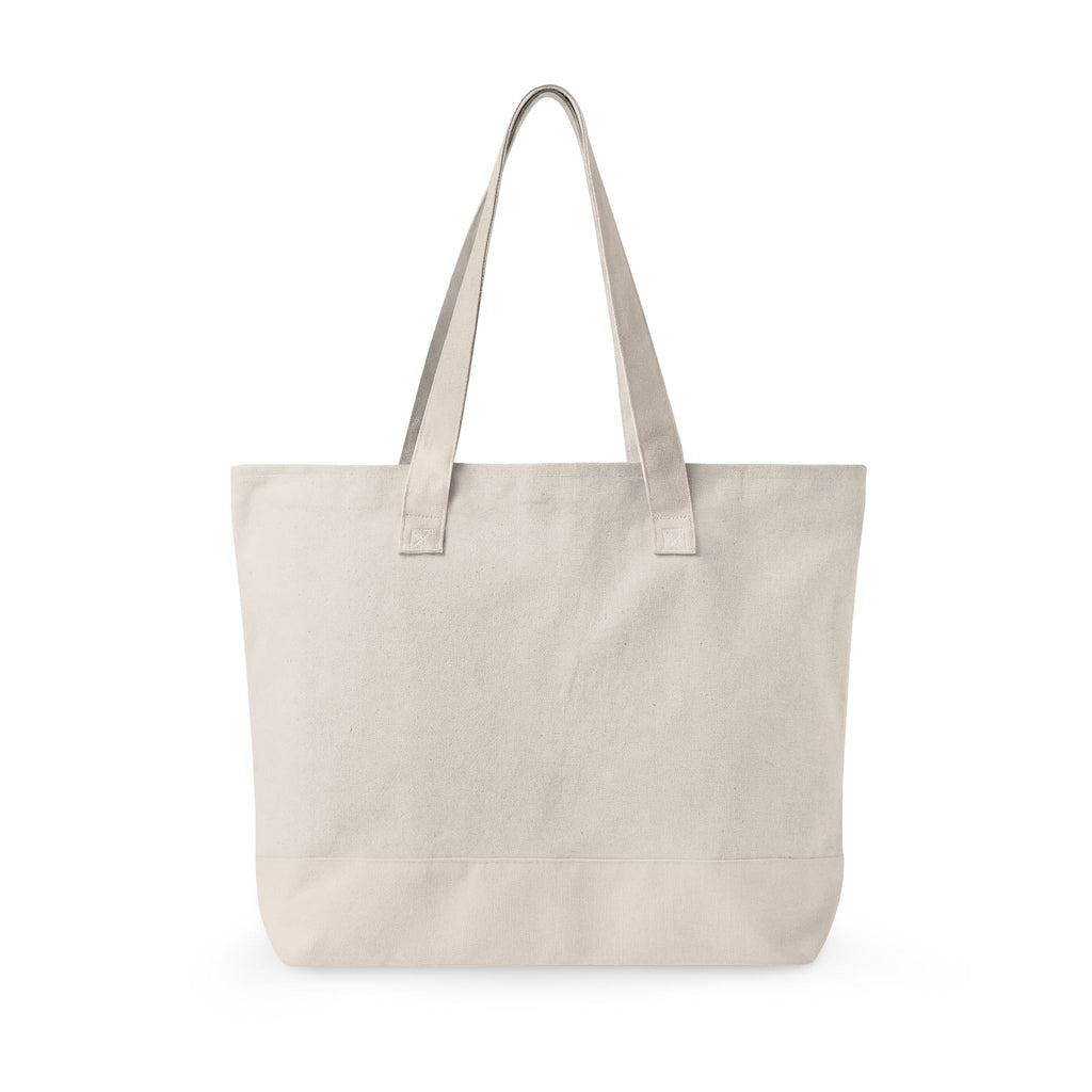 Breathwork Junkie Canvas Tote — Zippered Tote Bag
