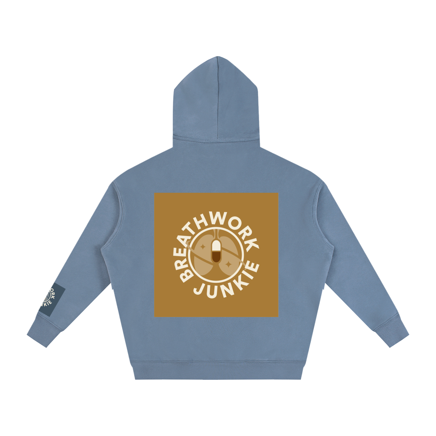 breathwork,junkie,hoodie,oversized
