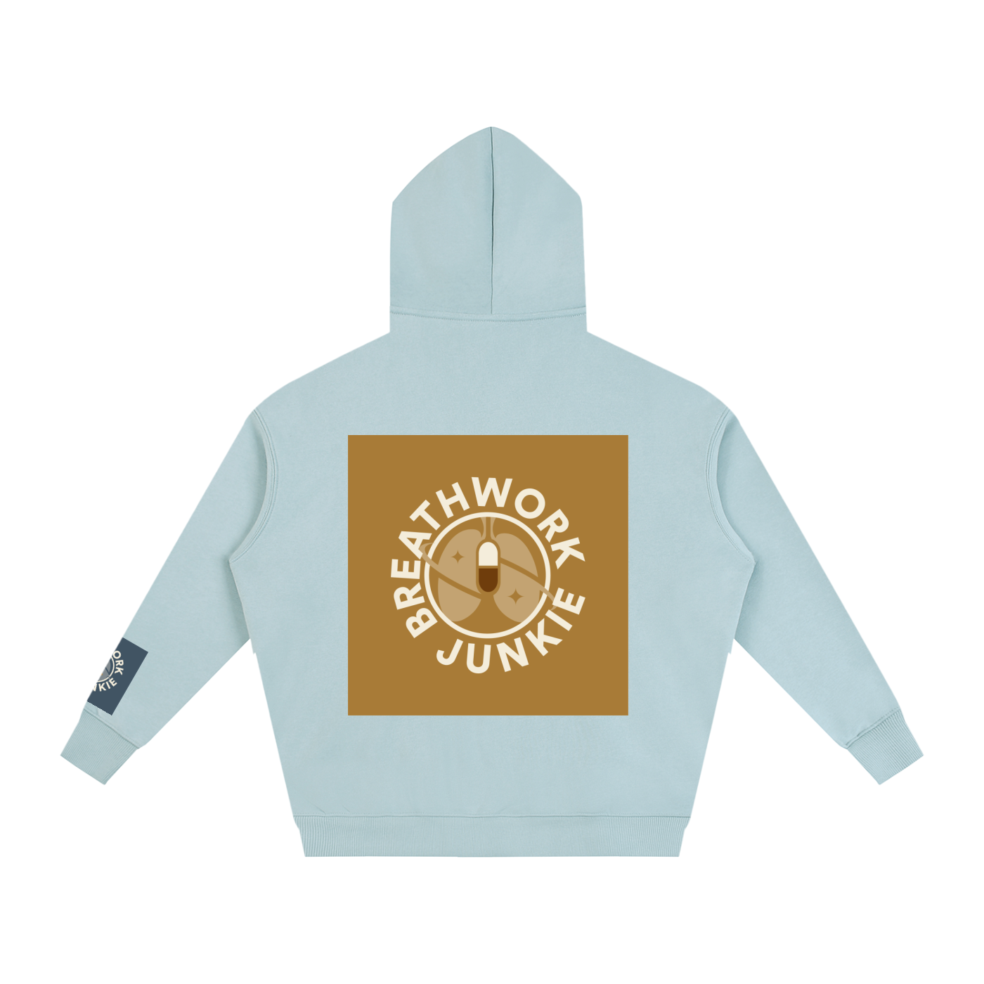 breathwork,junkie,hoodie,oversized