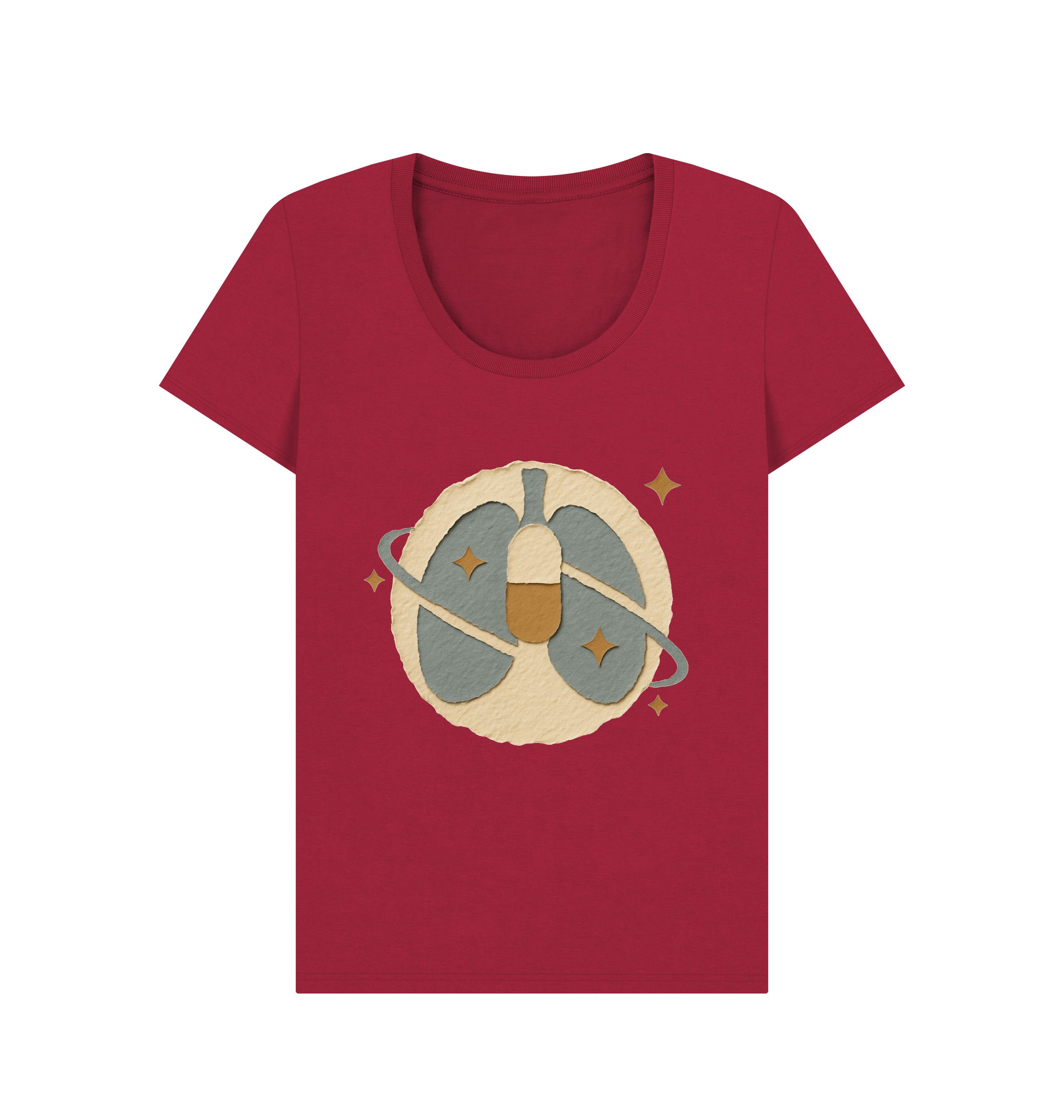 Cherry Printed T-shirt Front