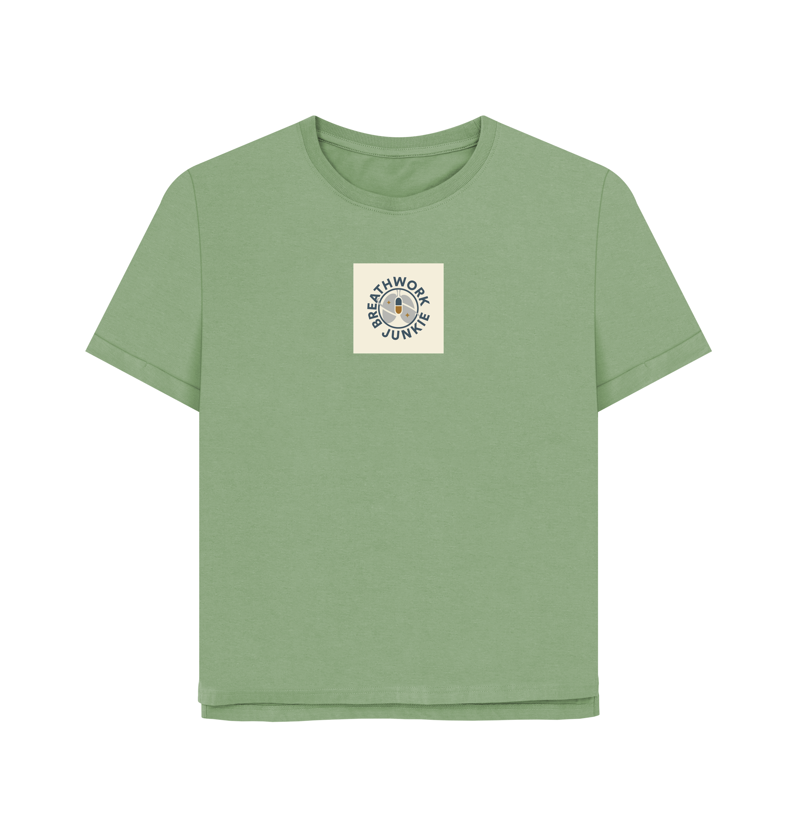 Sage Printed T-shirt Front