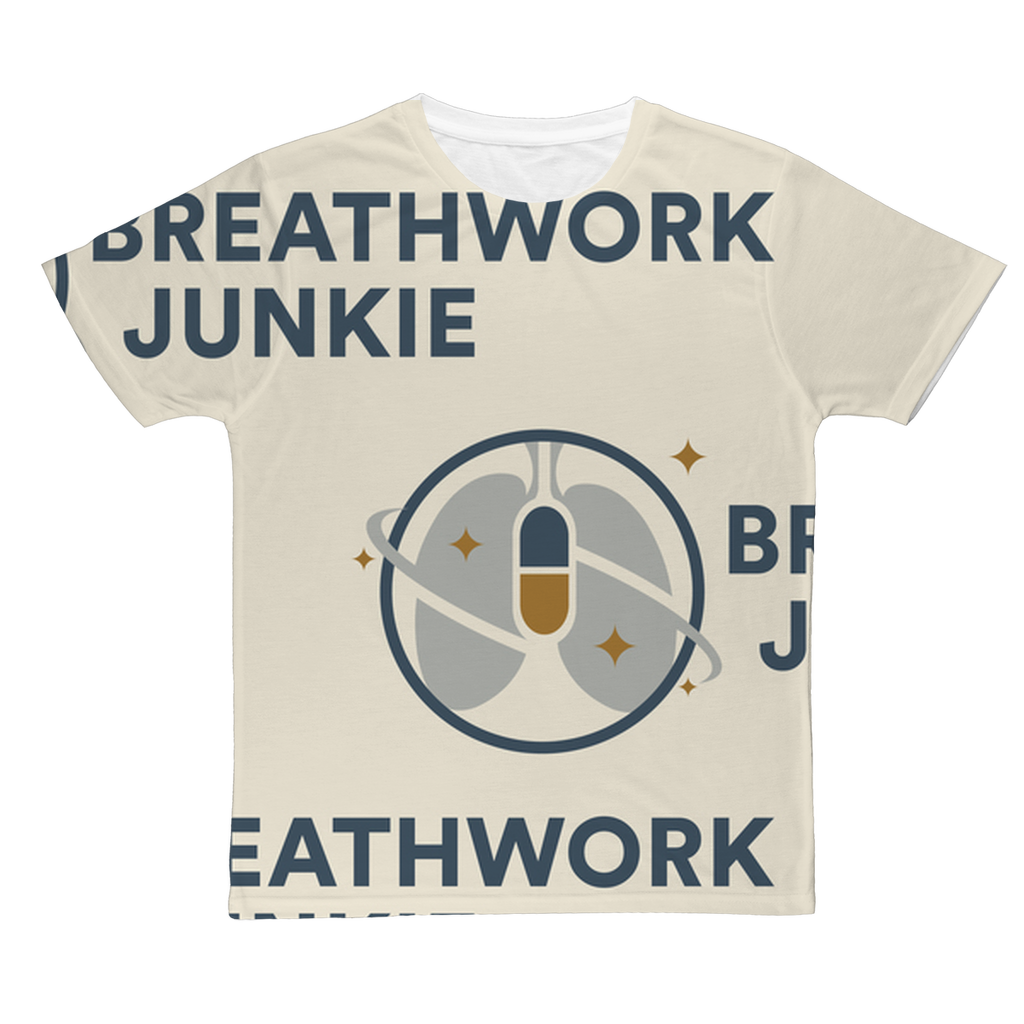 Multi Breathwork Logo Classic Sublimation Adult T-Shirt