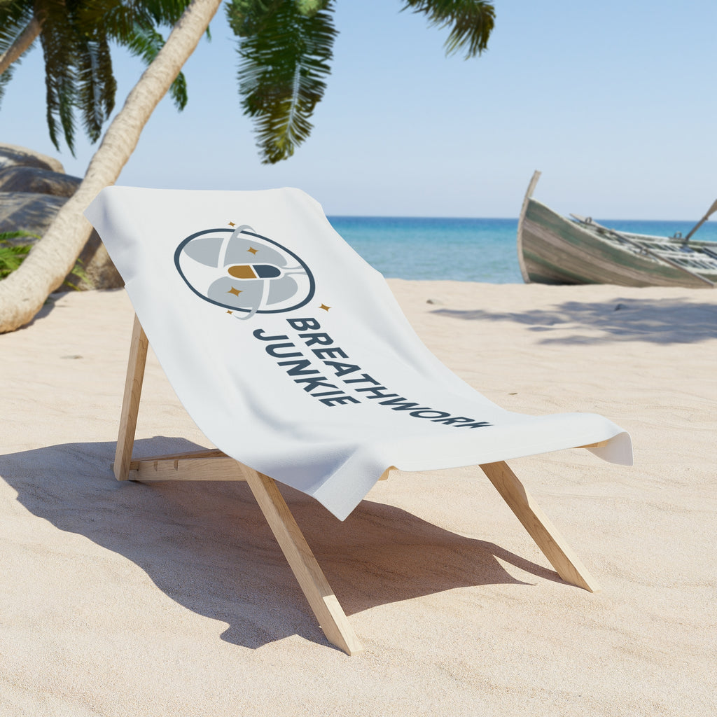 Breathwork Junkie Beach Towel