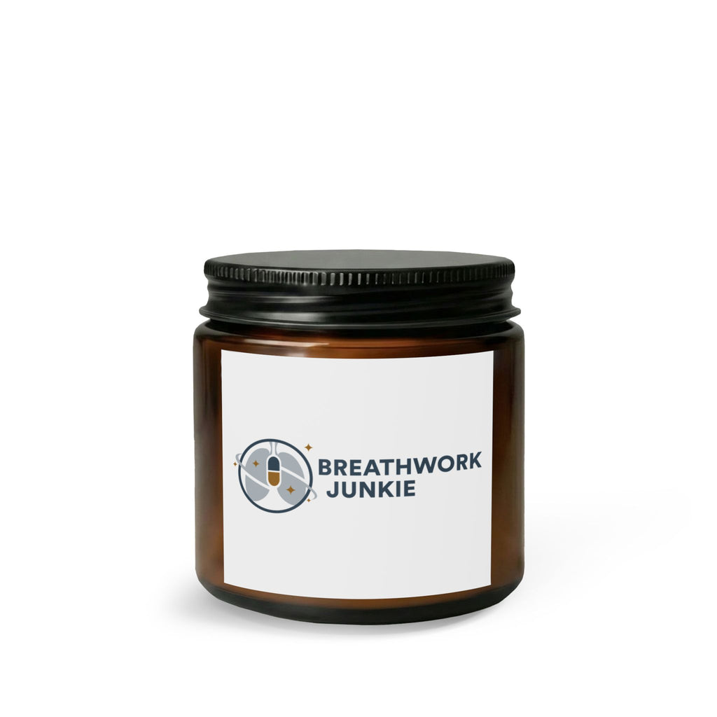 Breathwork Junkie Candle Set — Aromatherapy Soy Candle with Matches & Wick Trimmer