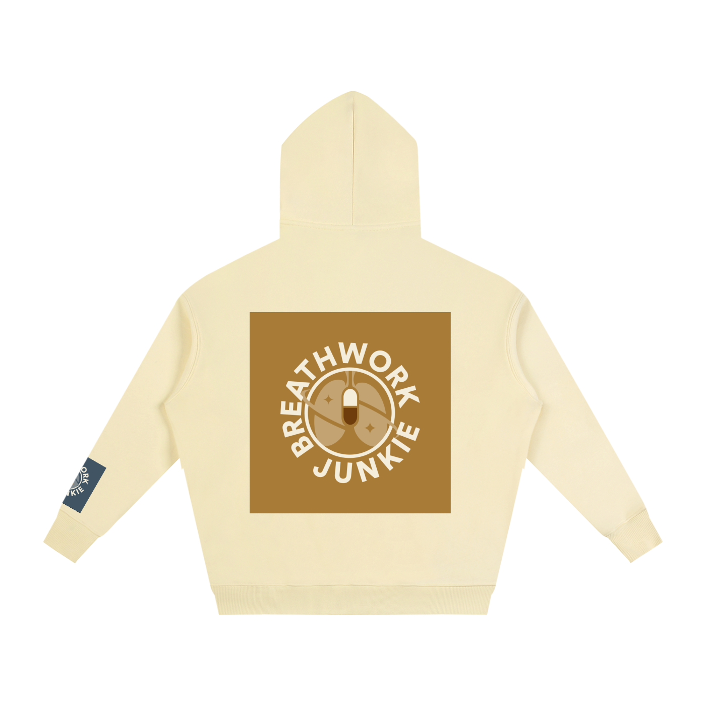 breathwork,junkie,hoodie,oversized