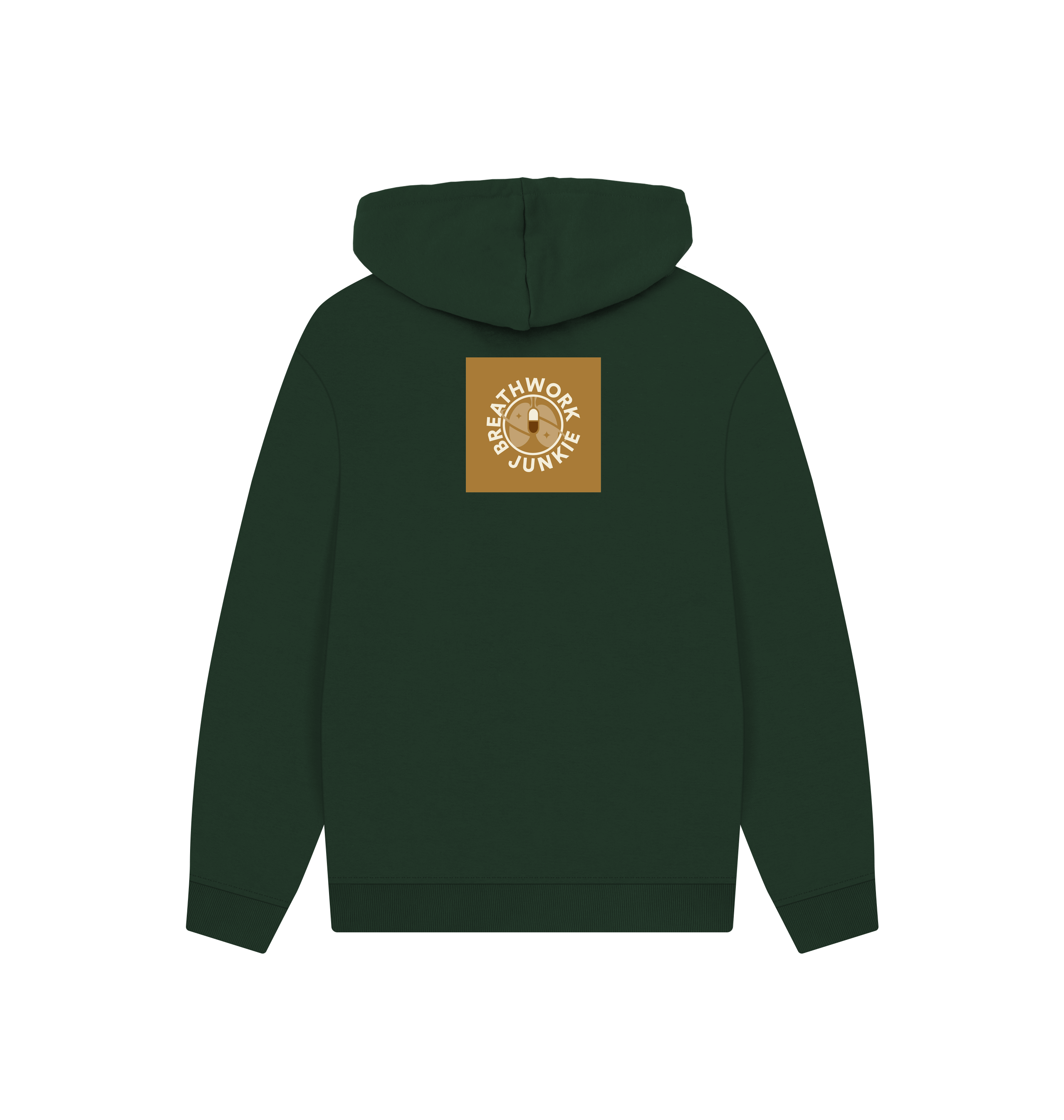 Evergreen Printed Hoody Back