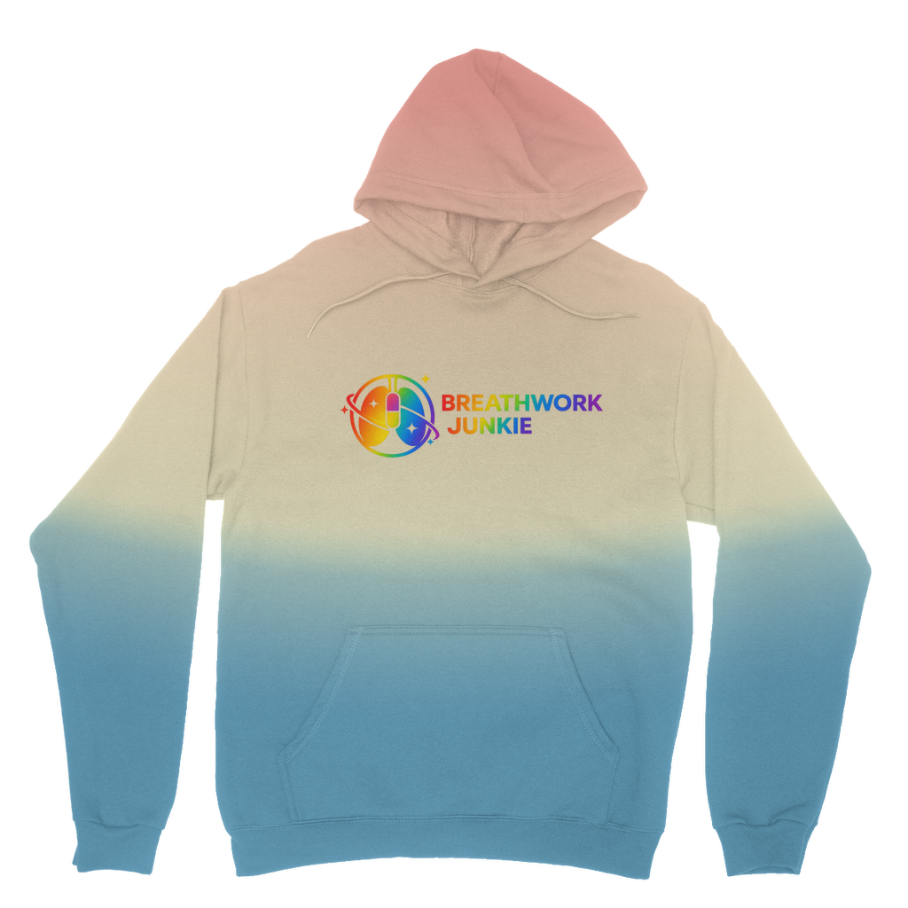 Breathwork Logo Tie Dye Hoodie