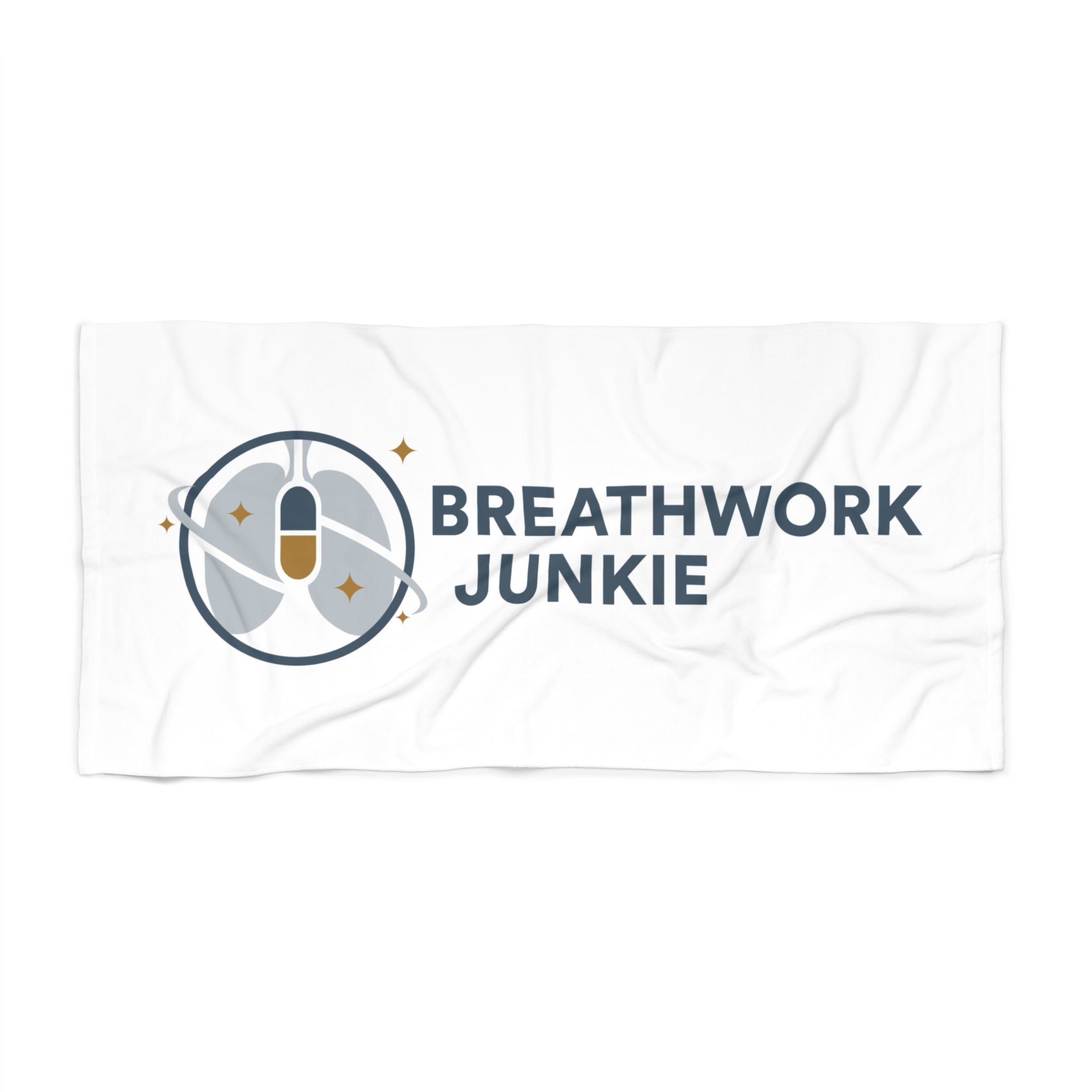 Breathwork Junkie Beach Towel