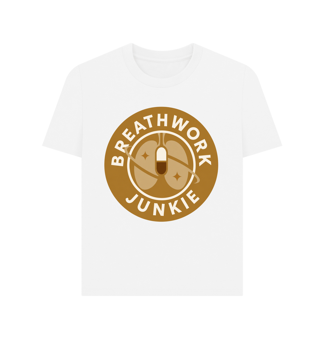 White Printed T-shirt Front