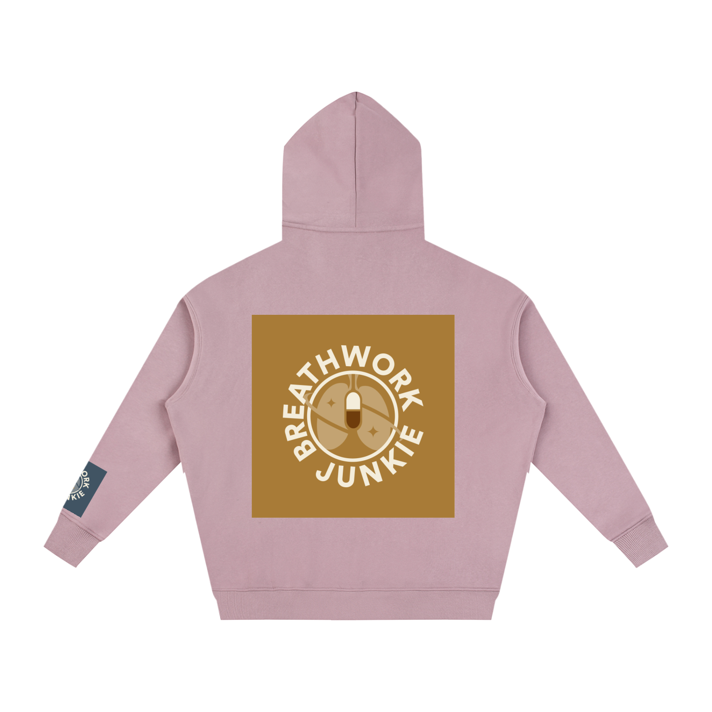 breathwork,junkie,hoodie,oversized