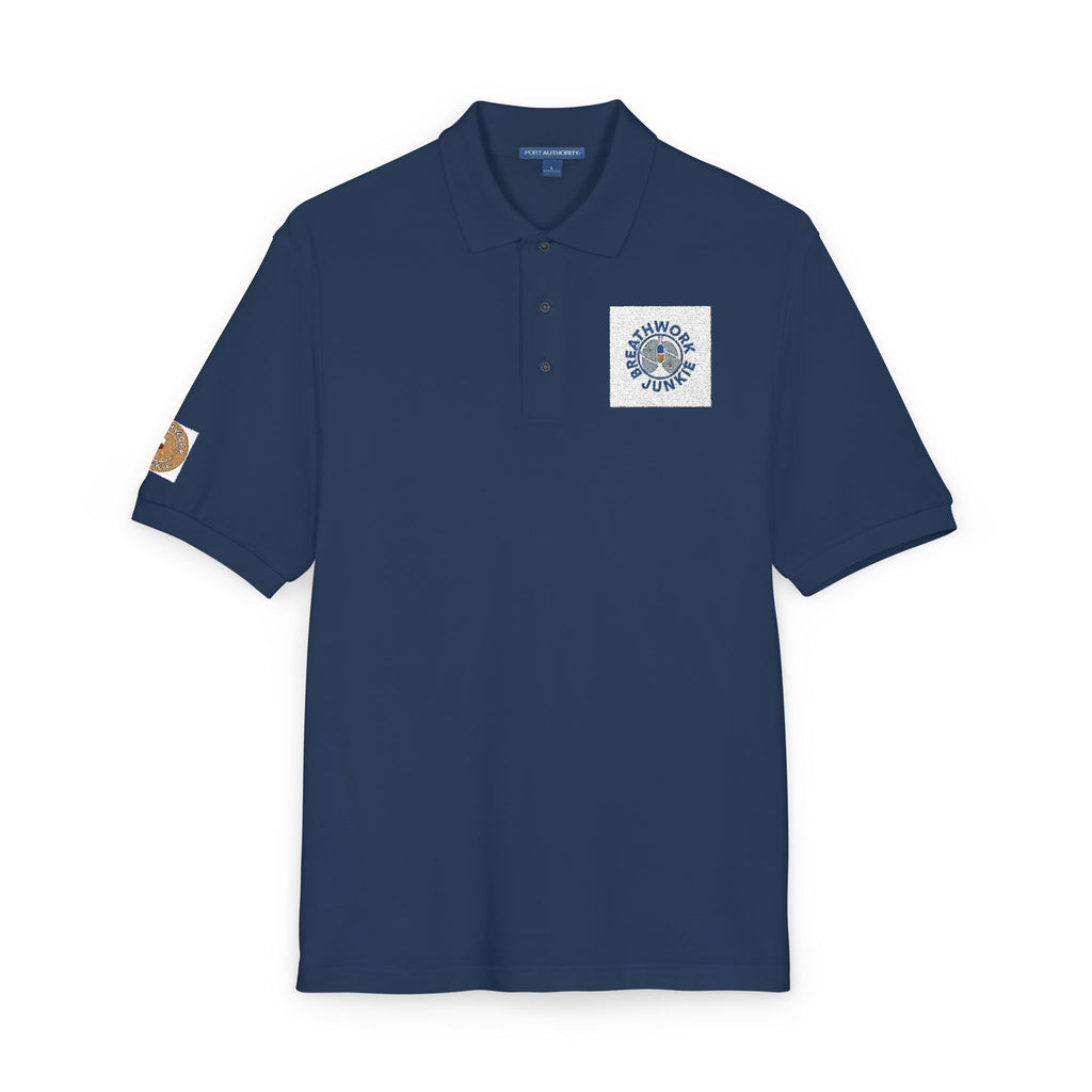 Embroidered Breathwork Logo Polo