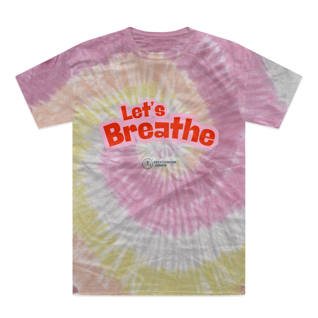 Lets Breathe Tie-Dye T-Shirt
