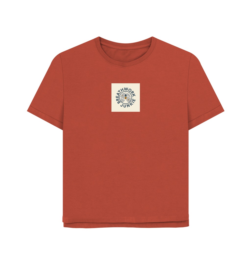 Rust Printed T-shirt Front