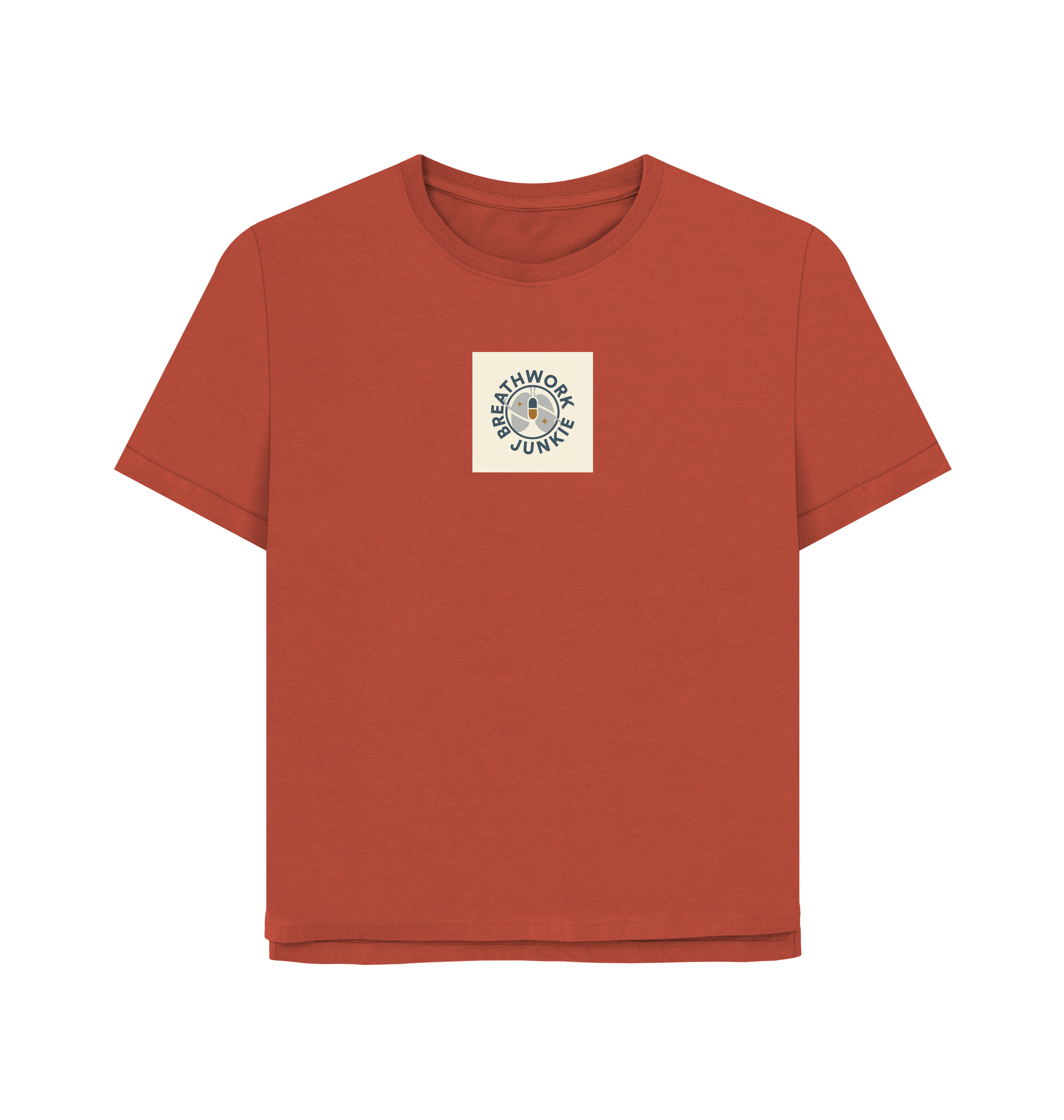 Rust Printed T-shirt Front