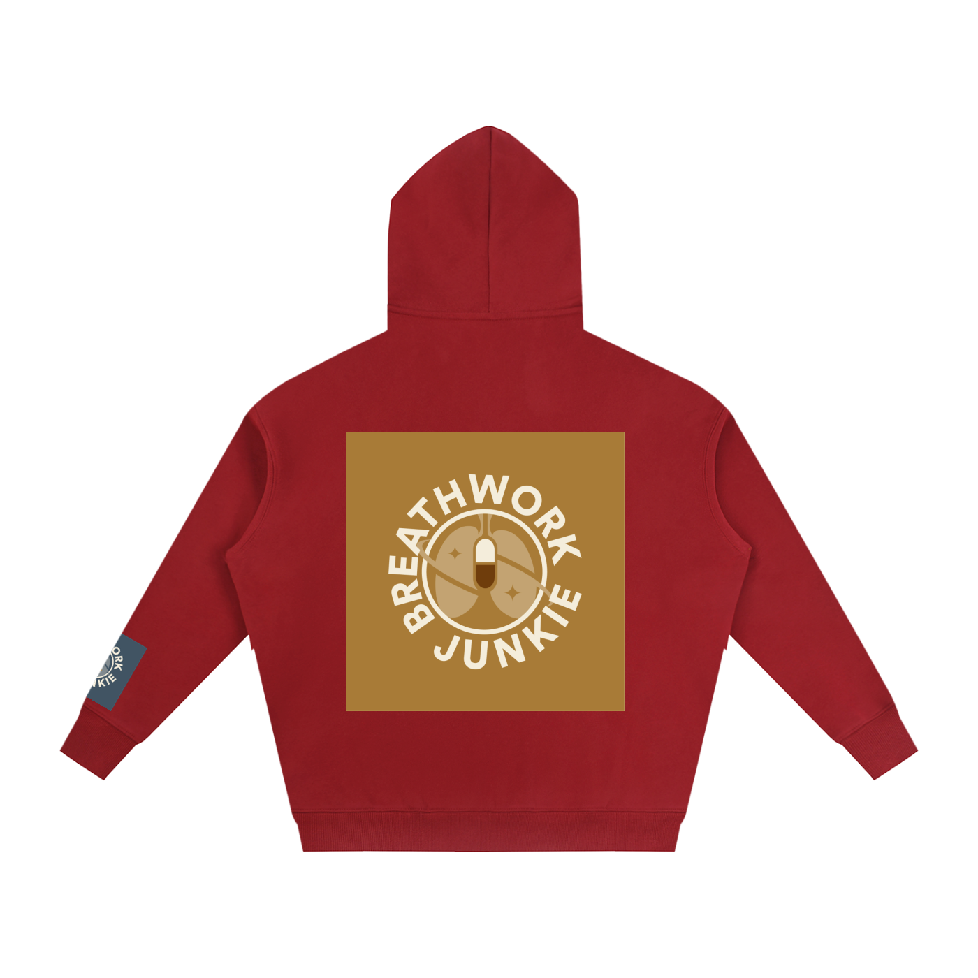 breathwork,junkie,hoodie,oversized