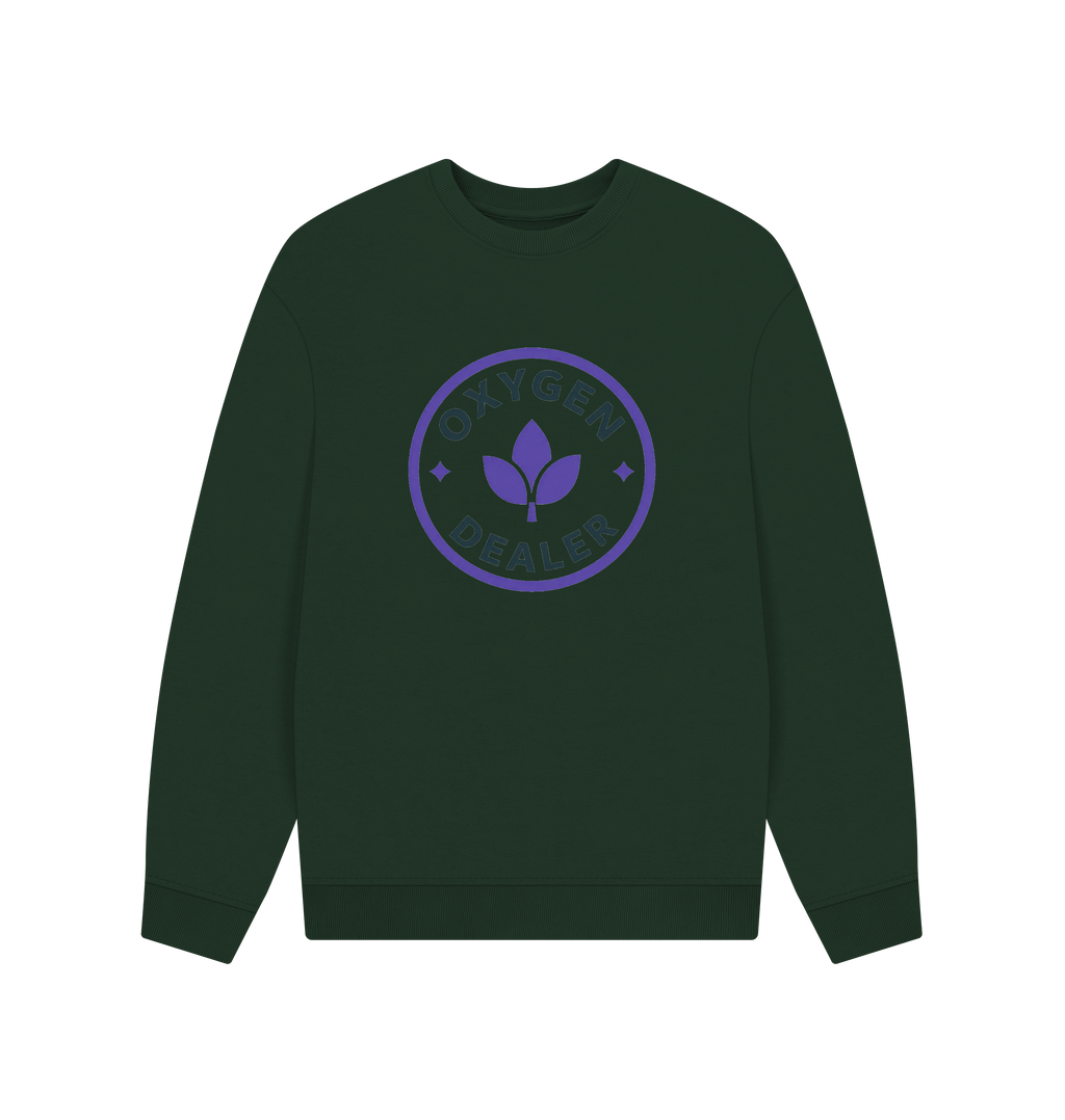 Evergreen Printed Sweater Front