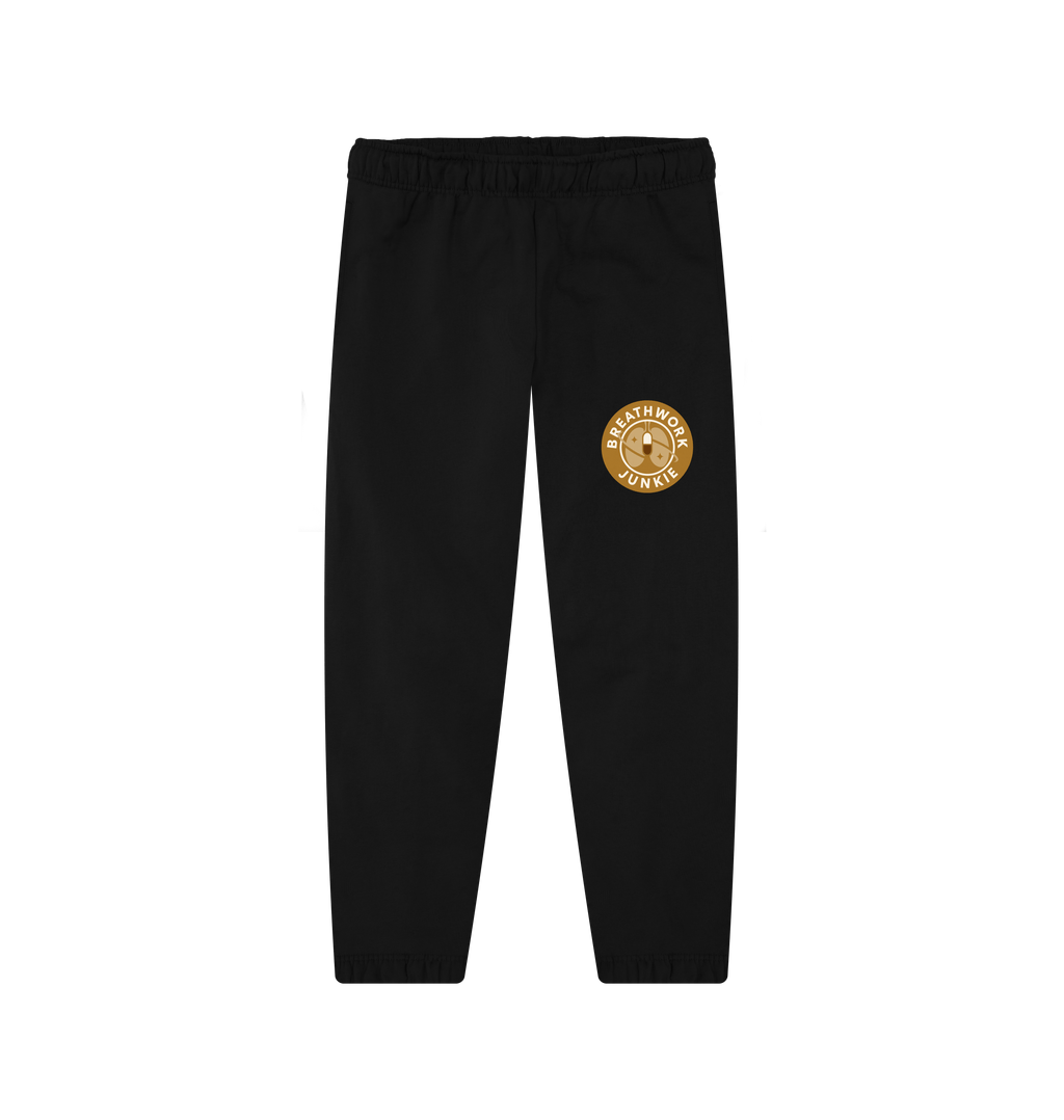 Black Joggers Front