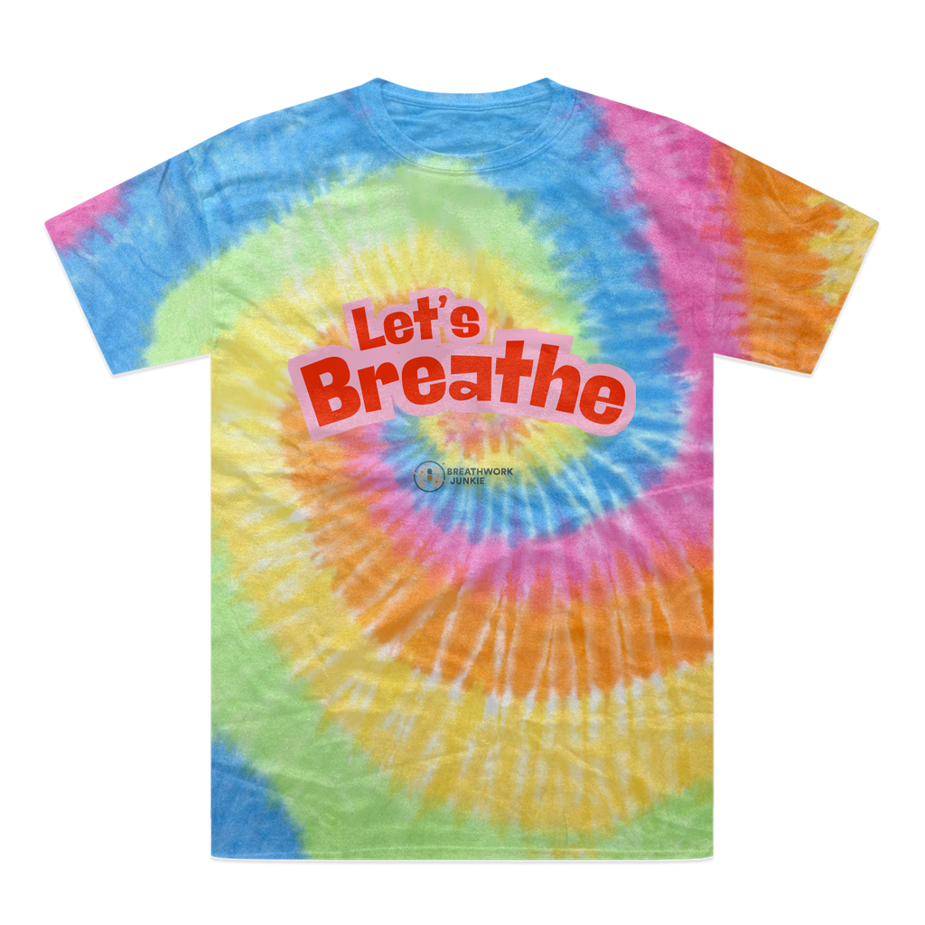 Lets Breathe Tie-Dye T-Shirt