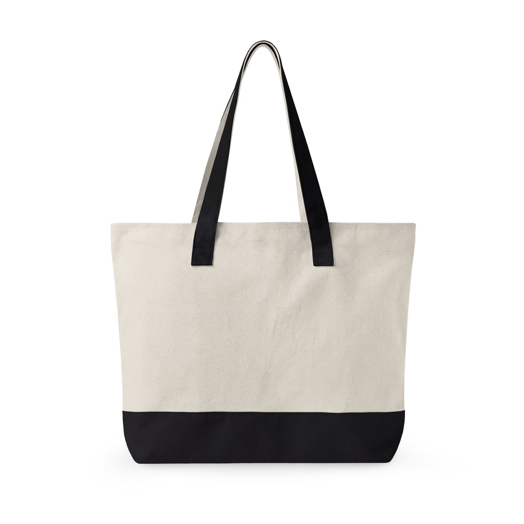 Breathwork Junkie Canvas Tote — Zippered Tote Bag