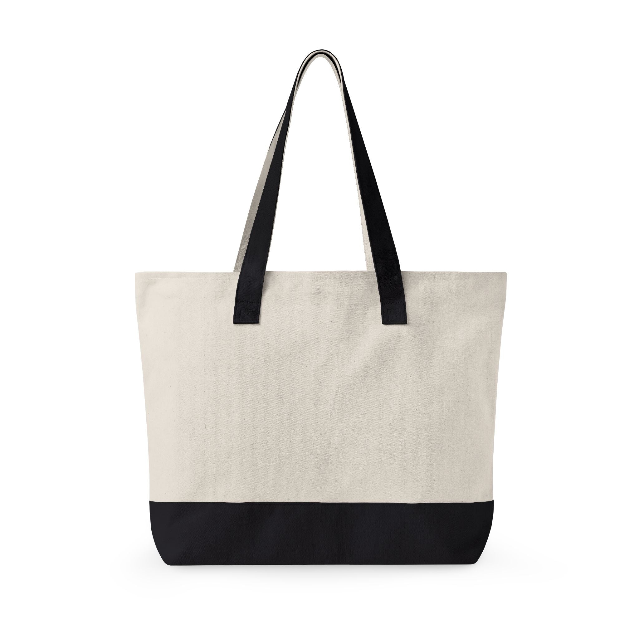 Breathwork Junkie Canvas Tote — Zippered Tote Bag